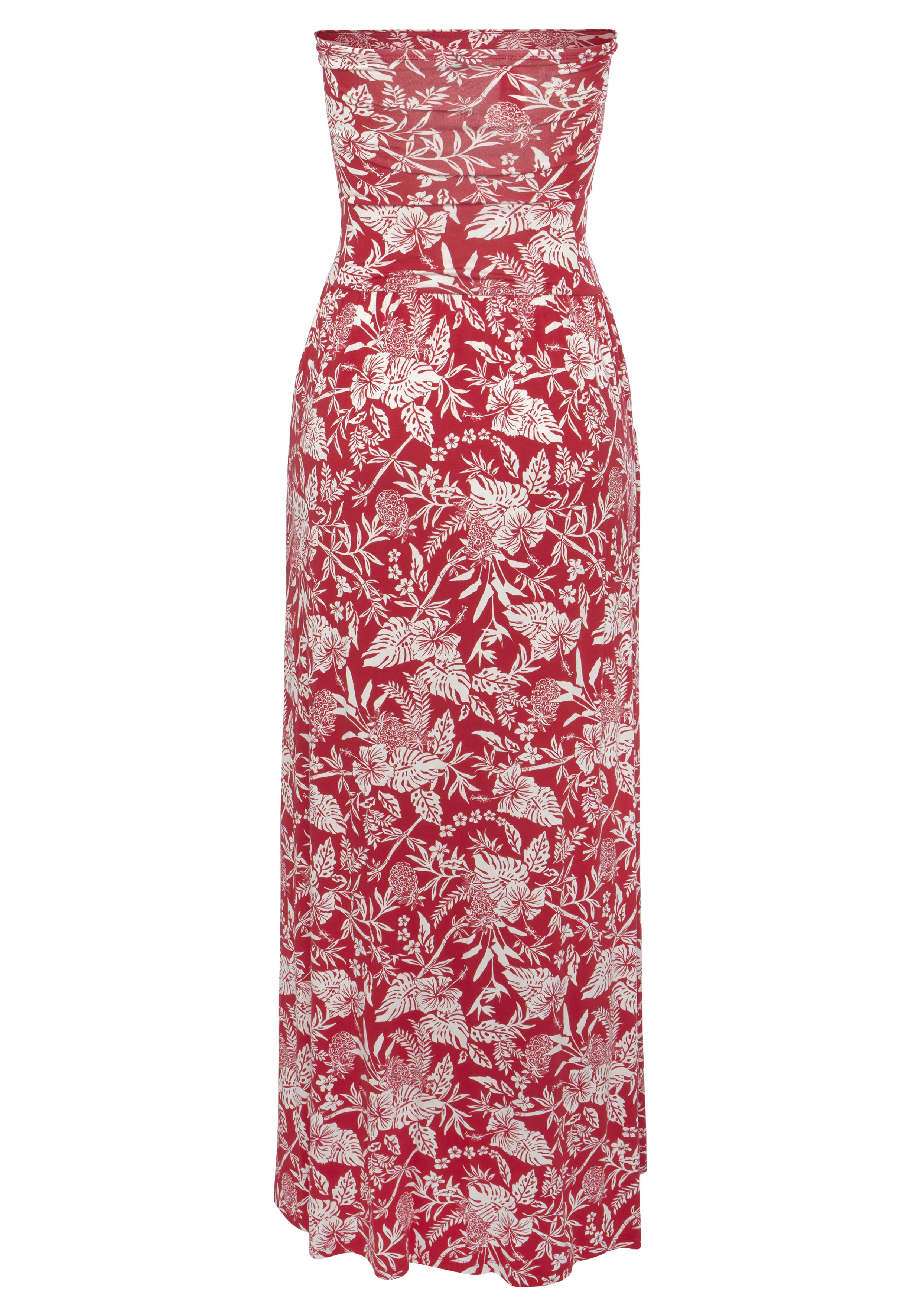 Thumbnail - LASCANA Maxikleid Eingrifftaschen mit schmalem Oberteil