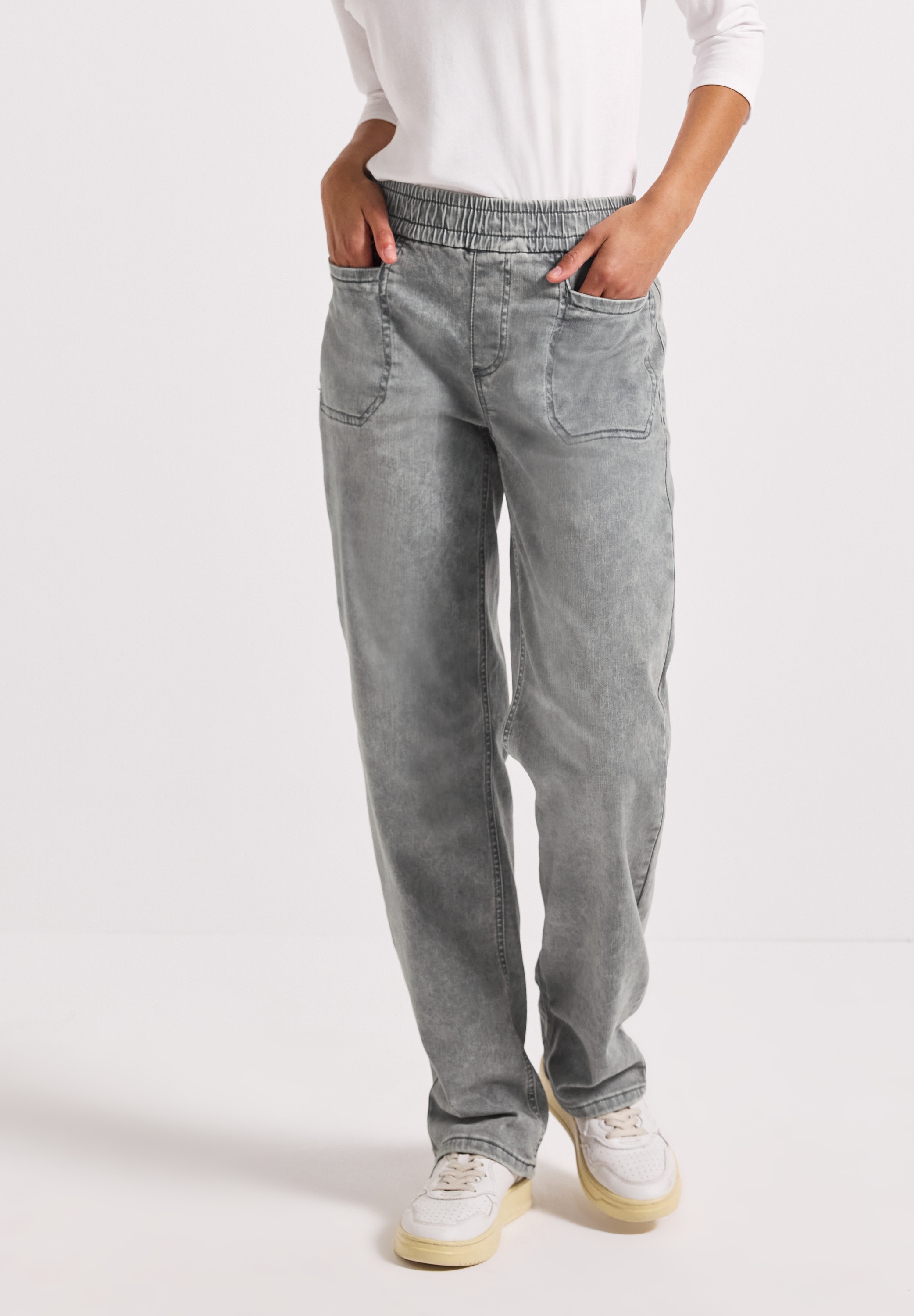 STREET ONE Comfort-fit-Jeans, Middle Waist