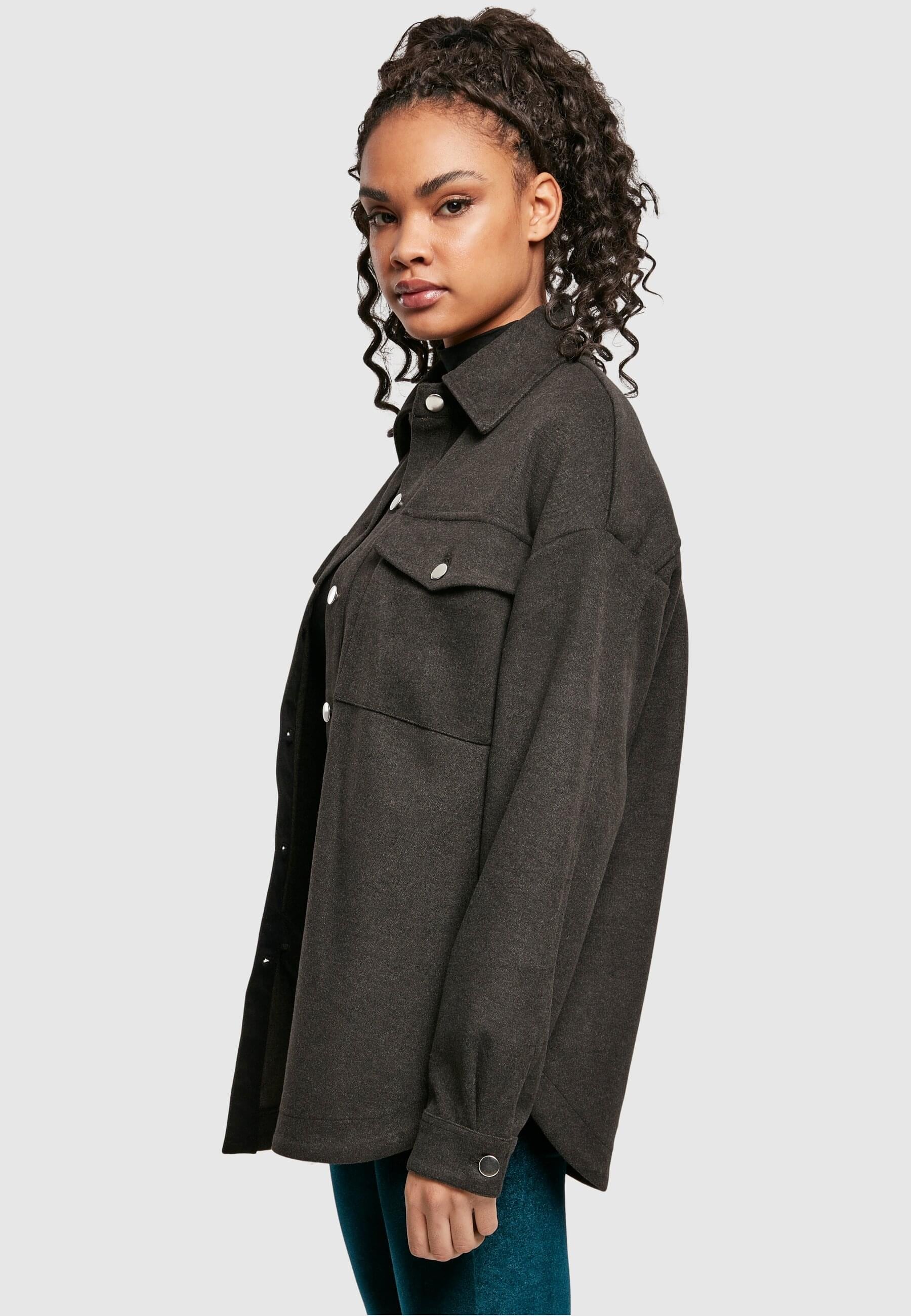 URBAN CLASSICS Hemdbluse »Urban Classics Damen Ladies Classic Overshirt«