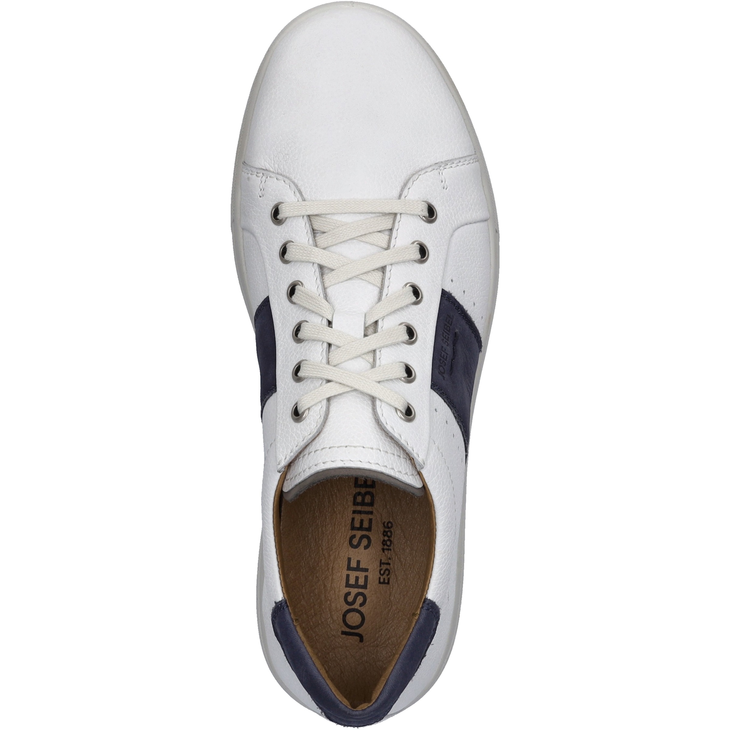 Josef Seibel Sneaker »Maddox 04, weiss-blau«
