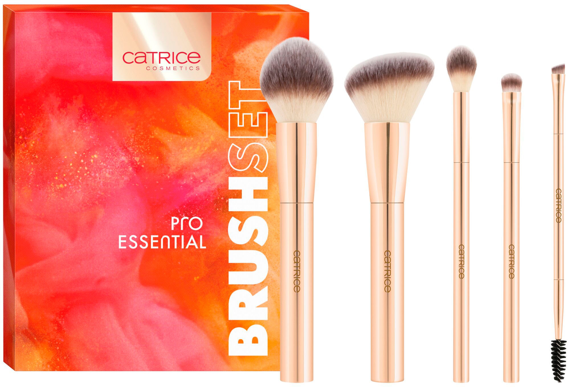 | Set«, »Pro 5 Essential Kosmetikpinsel-Set (Set, tlg.) Brush Catrice BAUR