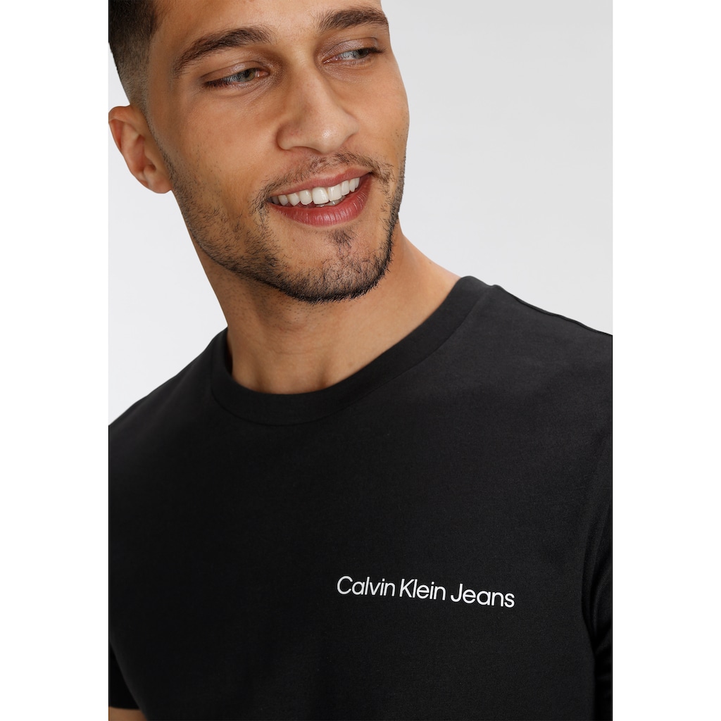 Calvin Klein Jeans T-Shirt »CHEST INSTITUTIONAL SLIM TEE«