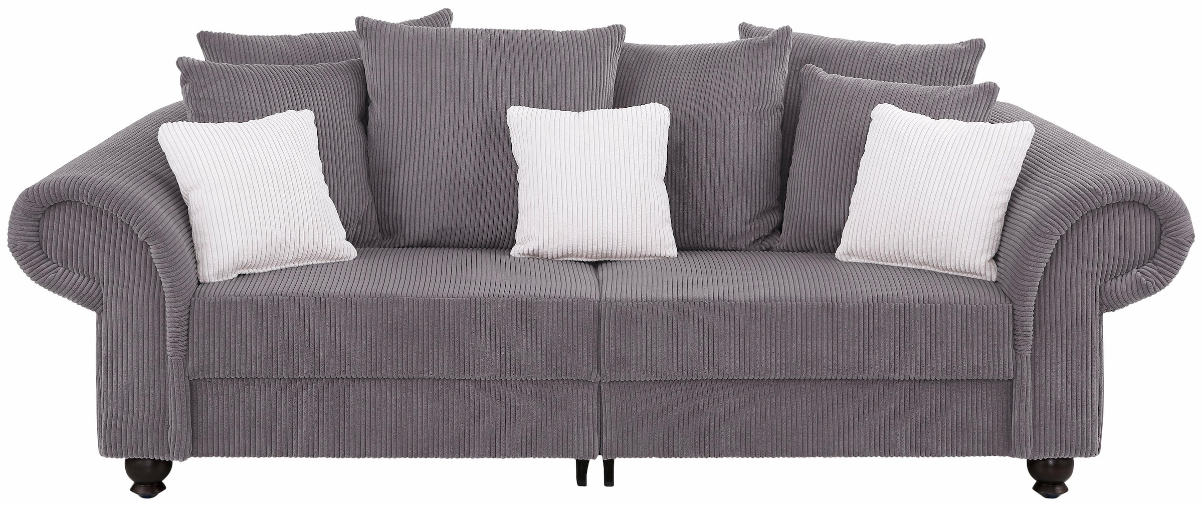 Home affaire Big-Sofa "King Henry Mega Sofa, viel Platz, Breite 242cm, Fede günstig online kaufen