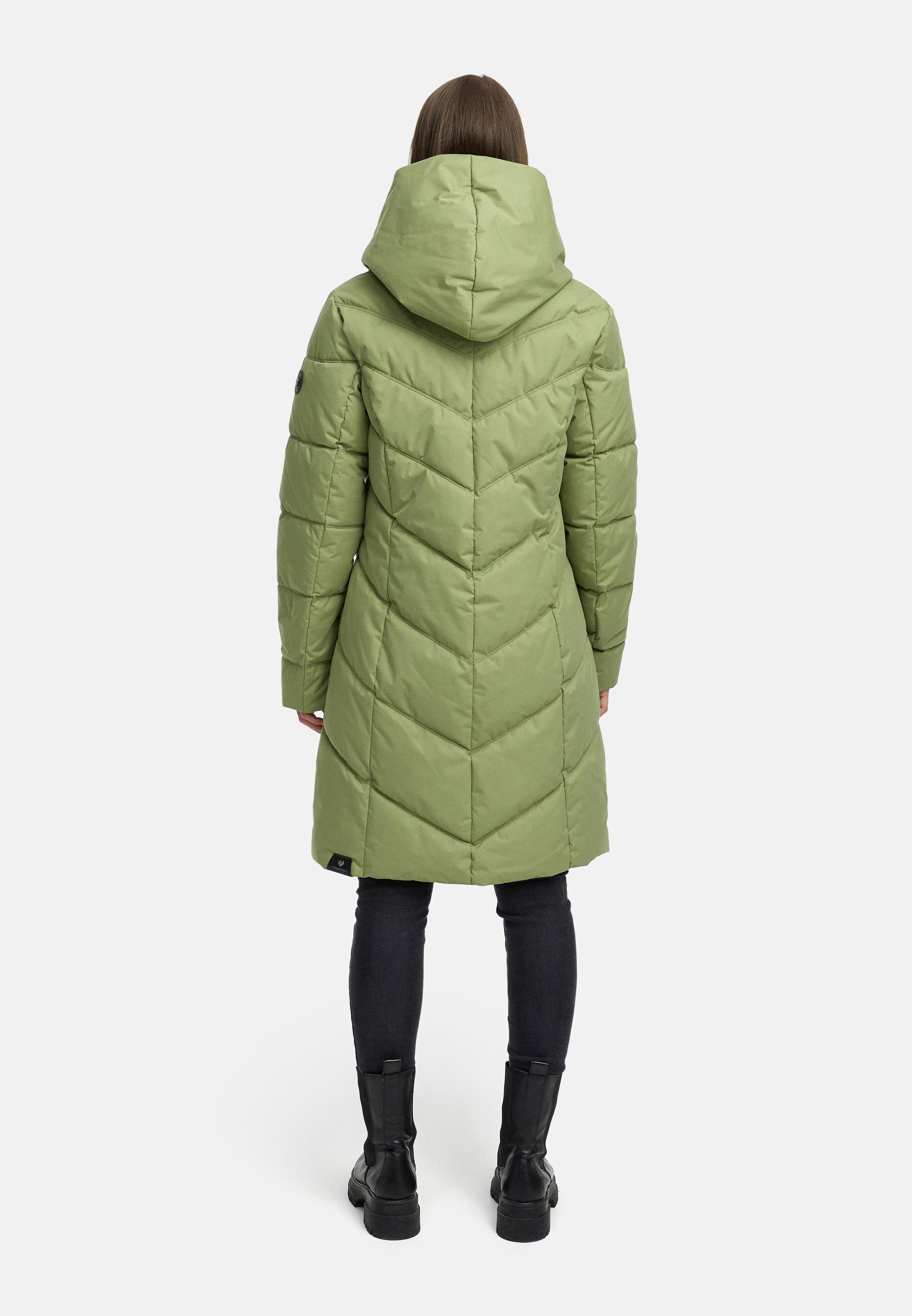 Ragwear Steppmantel »Natalka« stylischer, gesteppter Winterparka mit gefütterter Kapuze