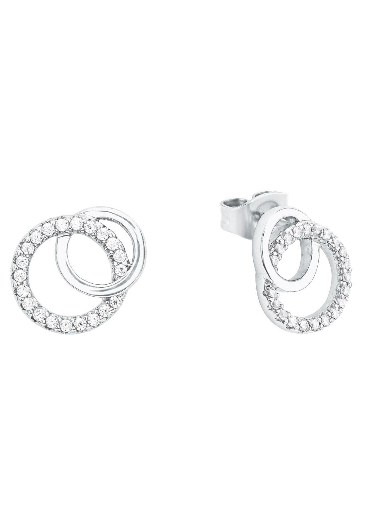 Ohrschmuck BAUR Amor 2026212 Ohrstecker Geschenk kaufen | Silber mit Paar für »Schmuck Kreise, Zirkonia 925«,