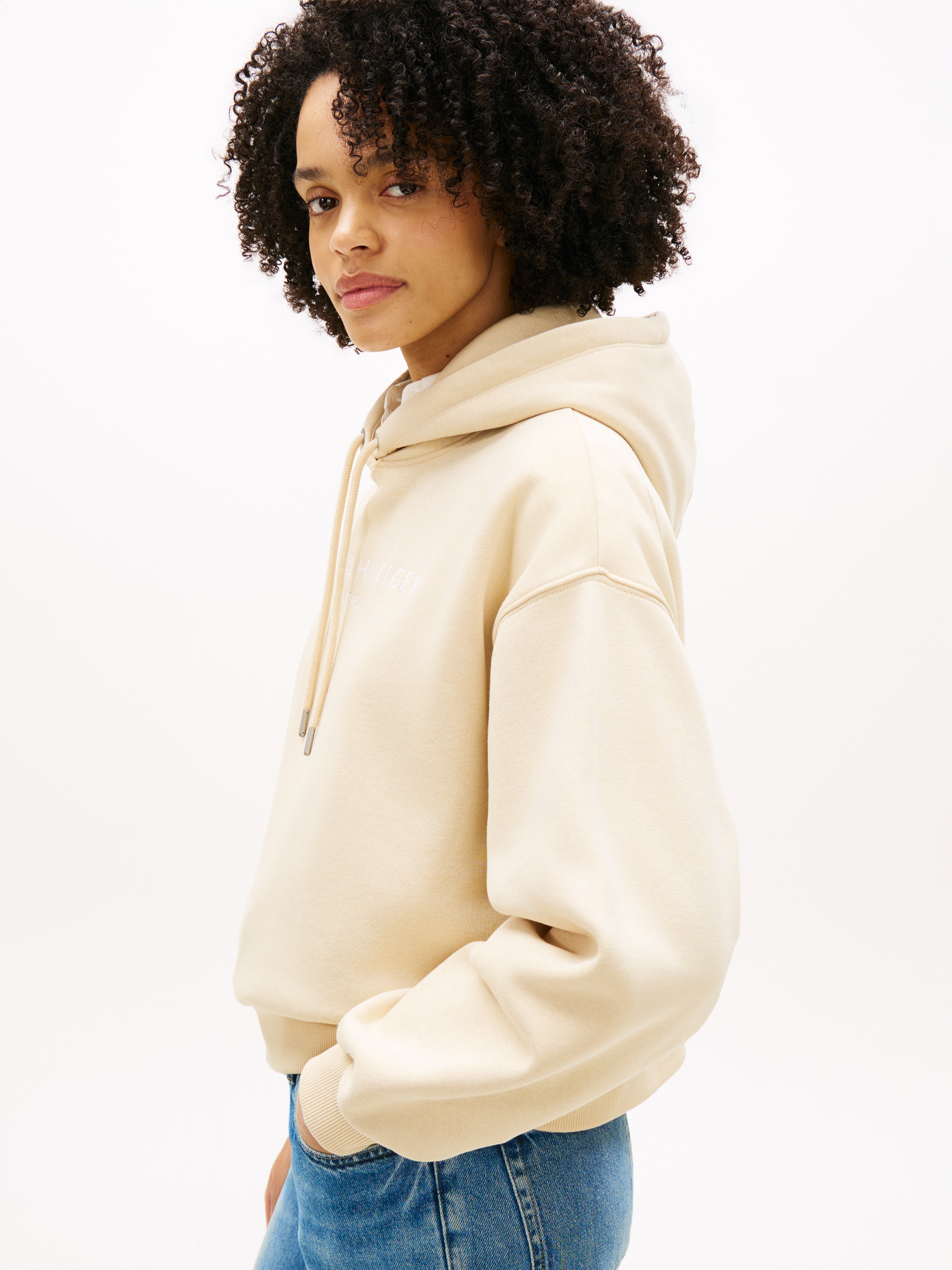 Tommy Hilfiger Kapuzensweatshirt »CORP LOGO MDRN HOODIE«
