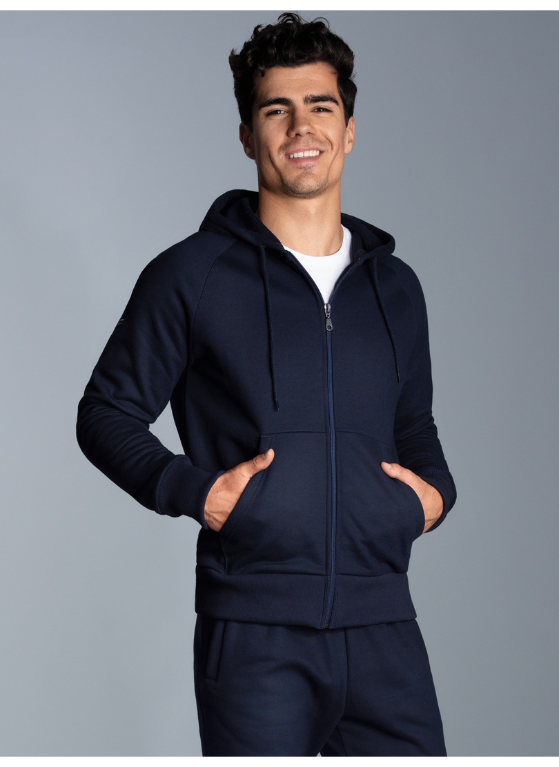 Thumbnail - Trigema Sweatjacke "TRIGEMA Sweatjacke mit Kapuze" 1 Stk. tlg.