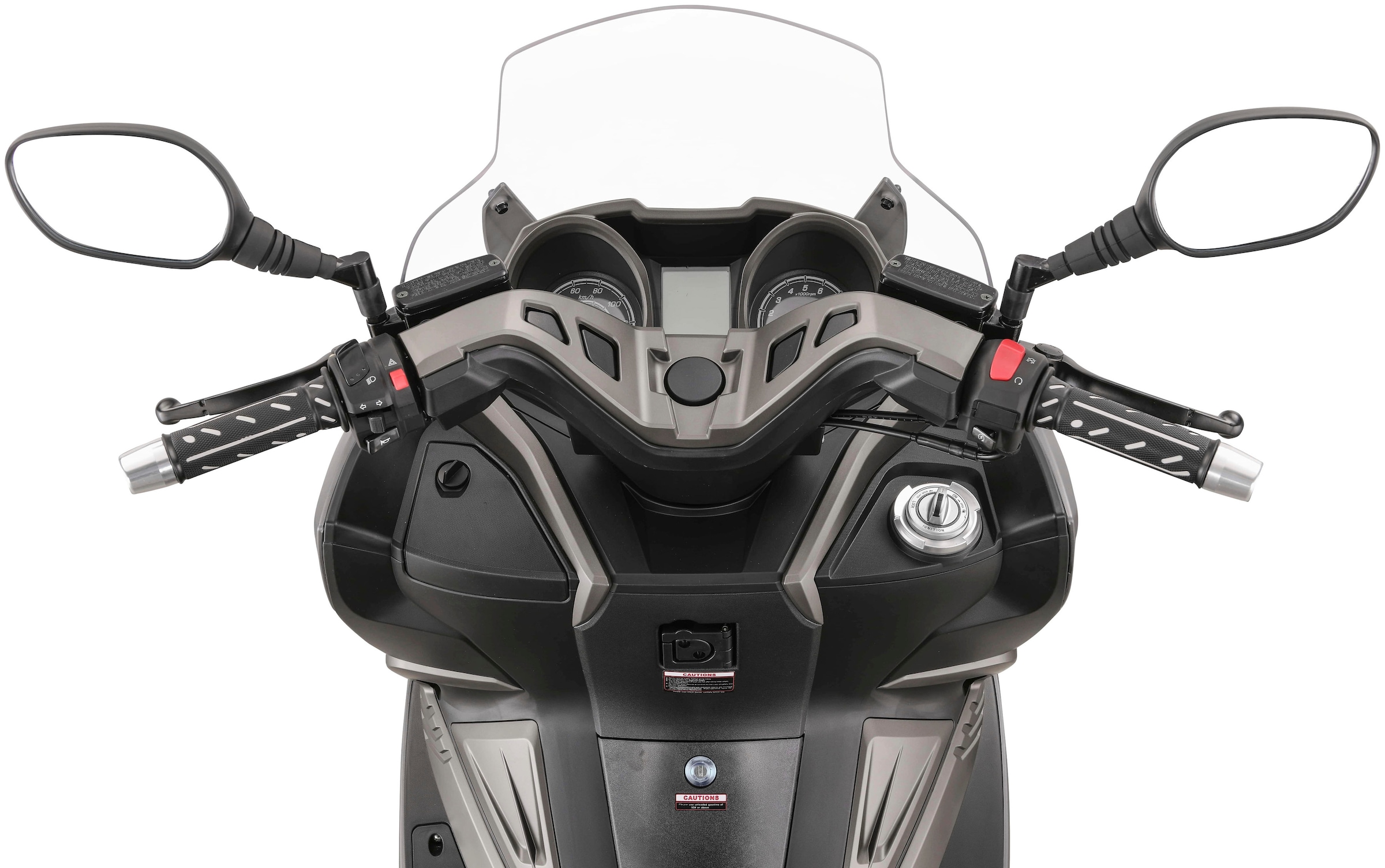 Alpha Motors Motorroller »Sport Cruiser cm³, PS, | auf 125 Euro mit km/h, Rechnung online BAUR 5, 22«, kaufen 11 (Set, Topcase) 95
