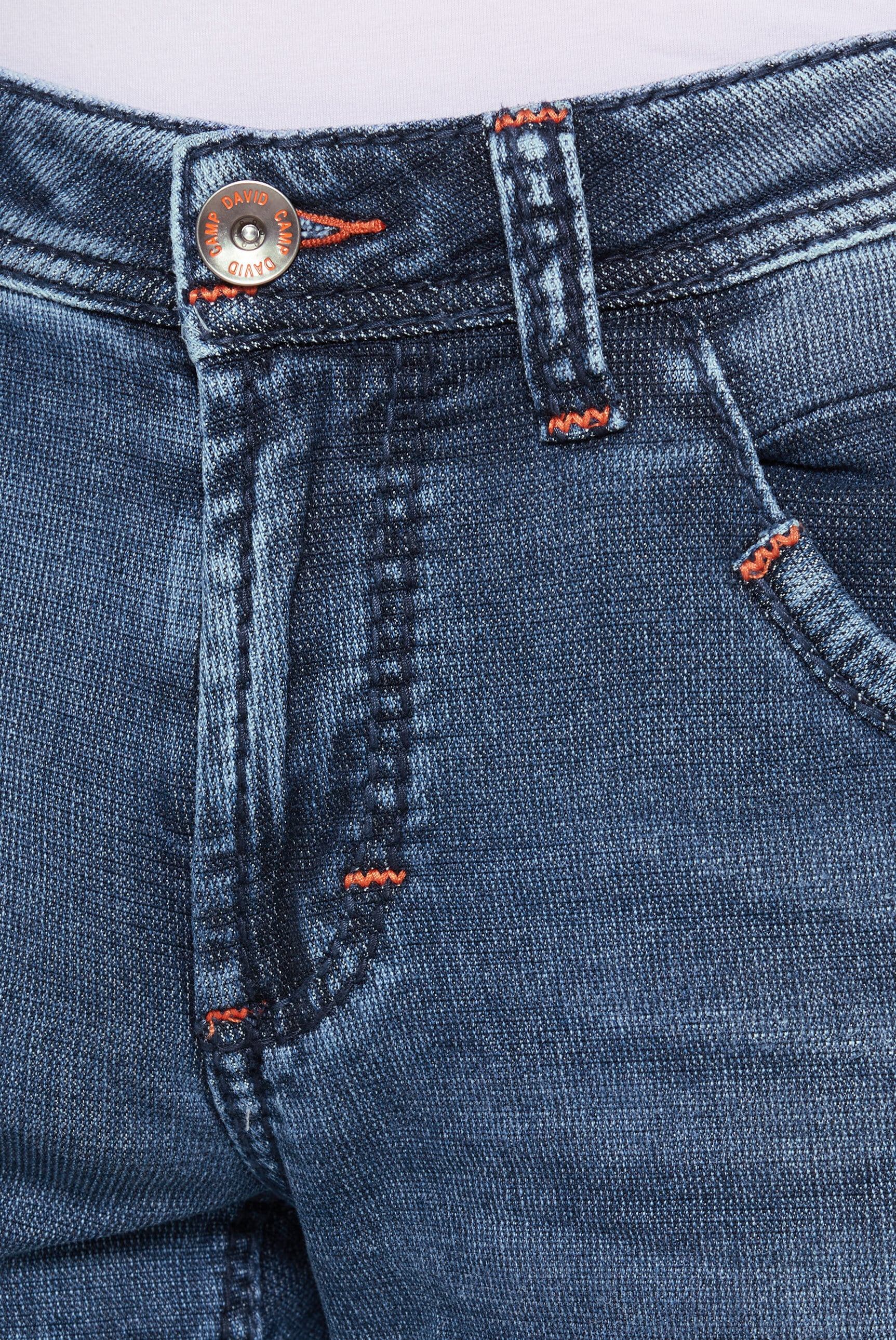 CAMP DAVID Jeansshorts, mit normaler Leibhöhe