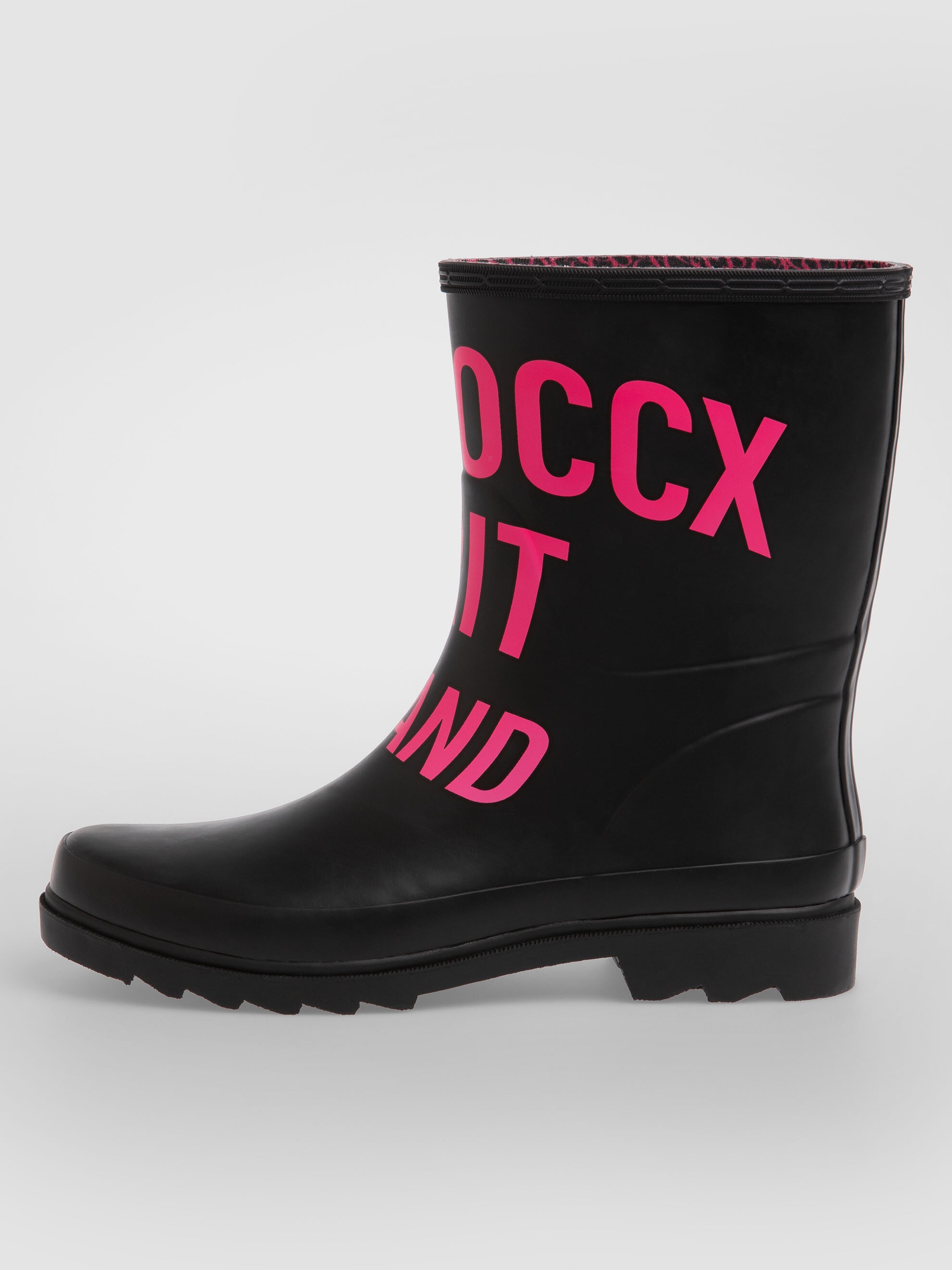 SOCCX Gummistiefel  mit rutschfester Laufsohle