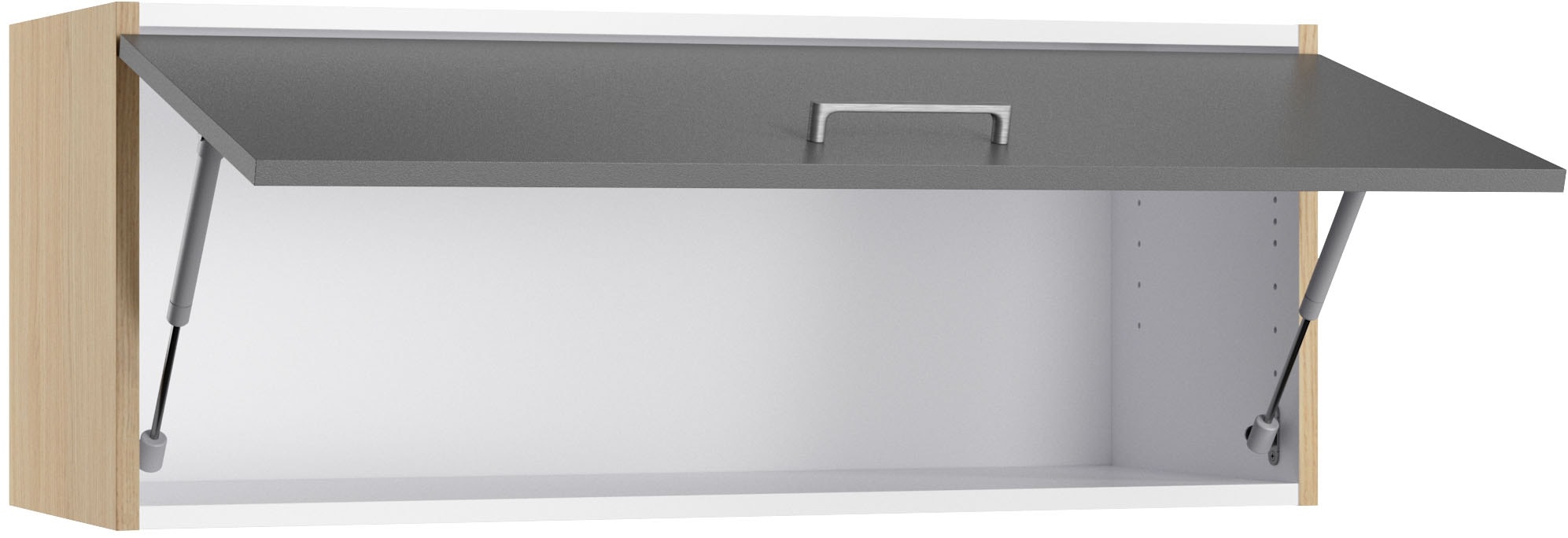 KOCHSTATION Klapphängeschrank »KS-Lucy« Breite 90 cm, mit 1 Klappe inkl. Gasdruckdämpfer