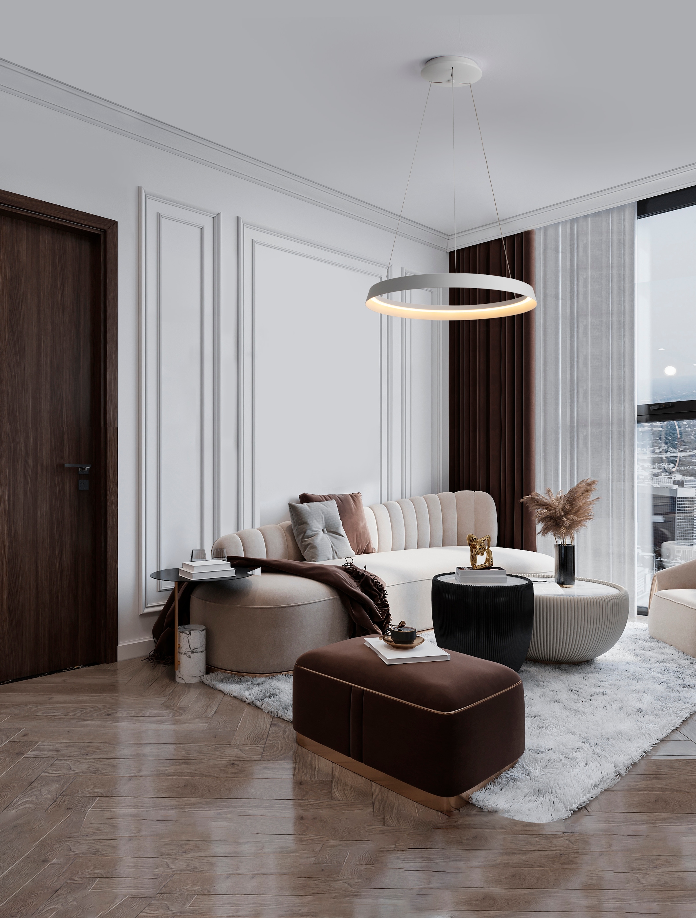 Nova Luce Pendelleuchte »ORMI«, 1 flammig