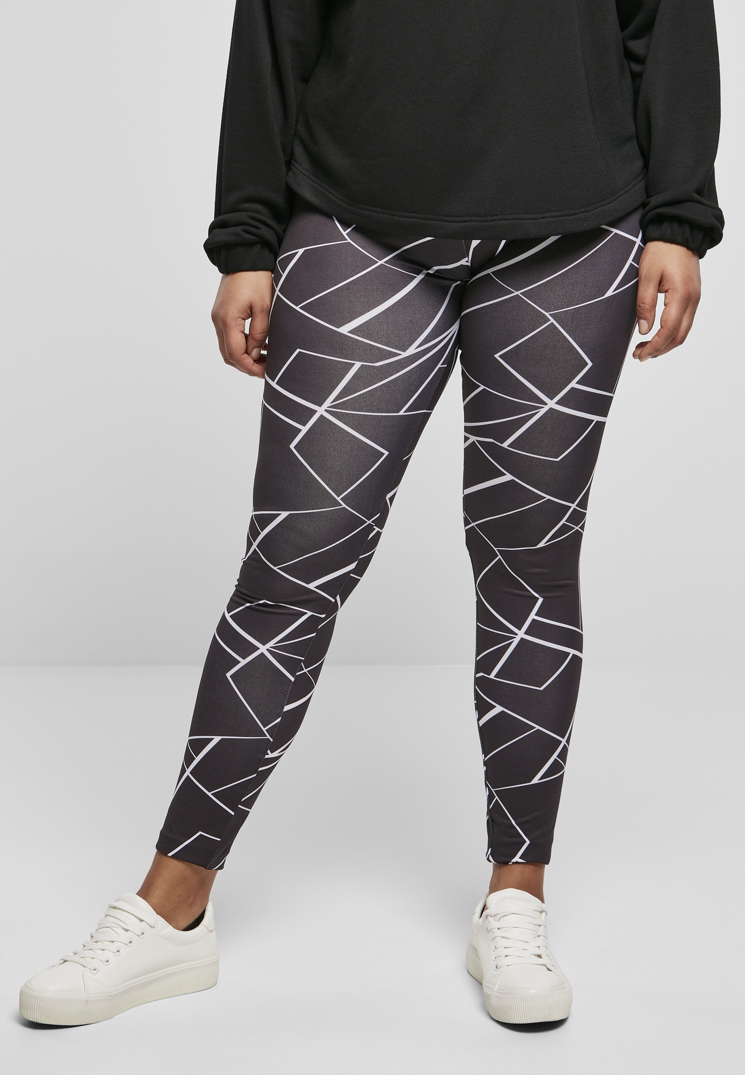 Urban Classics Leggings Damen Ladies Aop Leggings« 1 Tlg Für