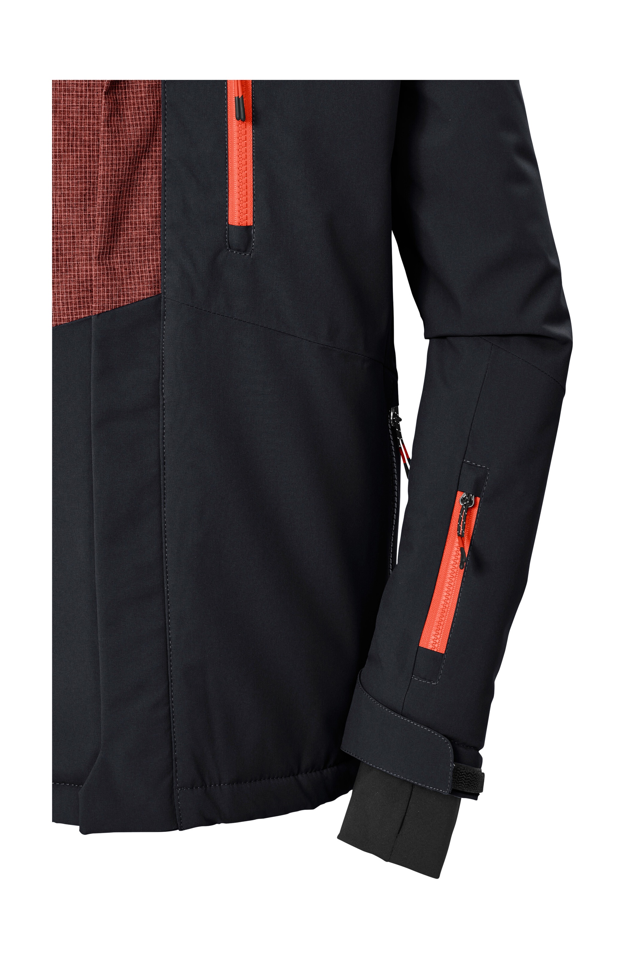 Killtec Skijacke »KSW 211 BYS SKI JCKT« Wind- und wasserdichte Skijacke mit verstellbarer Kapuze