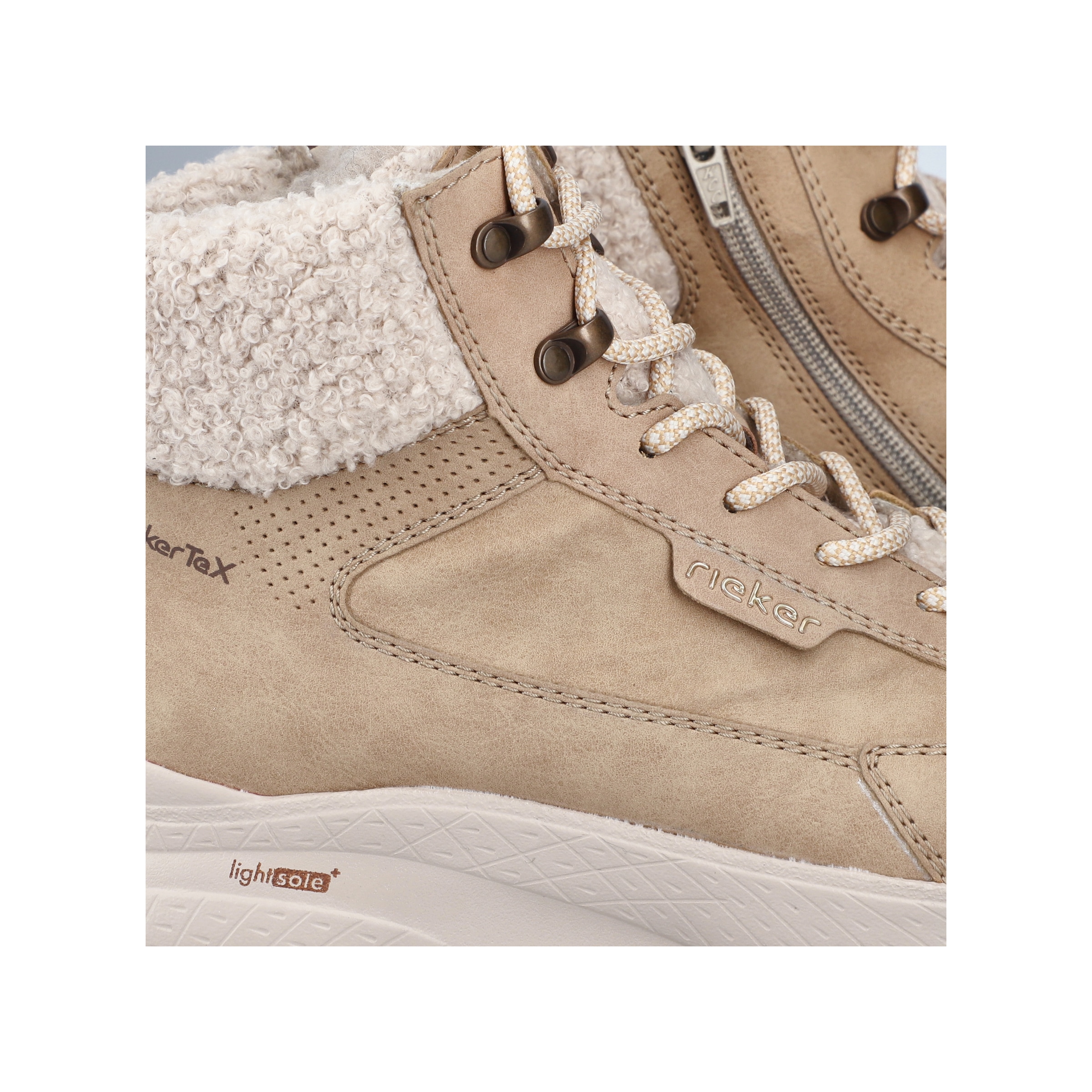 Rieker Winterboots  Winterstiefelette, Casual-Boots mit riekerTEX-Membran, vegan
