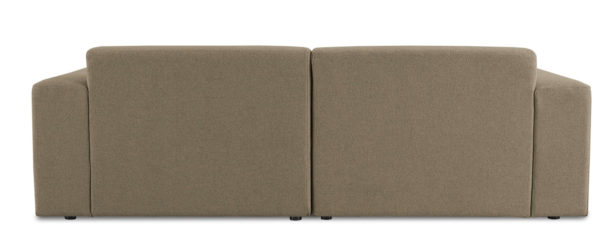 INOSIGN 3-Sitzer »Koa, 228 cm, Modulsofa in Webstoff, Cord«, Designsofa, weicher Lounge-Sitzkomfort, Welleunterfederung, bodentief