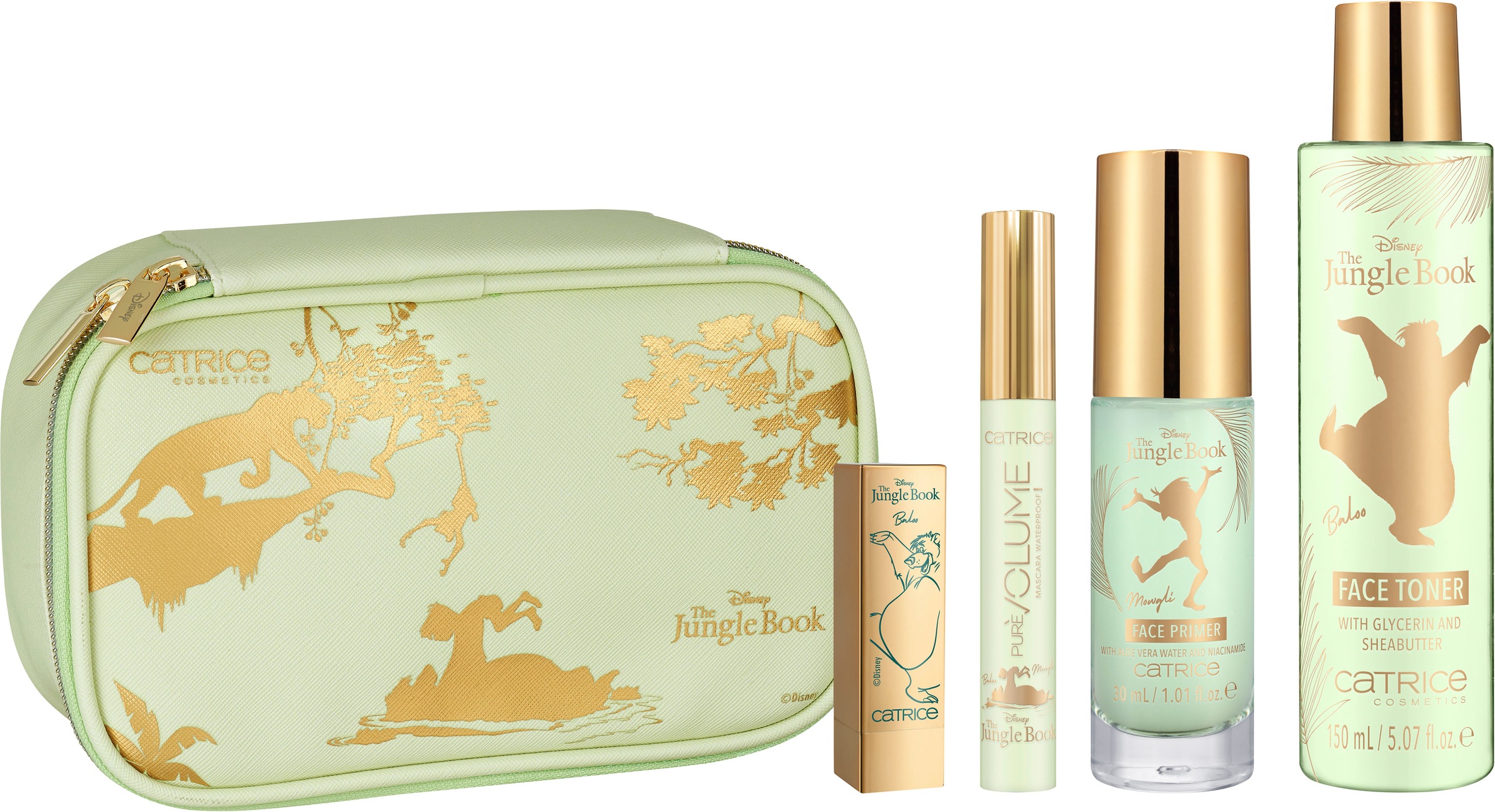 Catrice Make-up »Disney The Jungle Book Make-Up & Bag Set« (Set 5 tlg.)