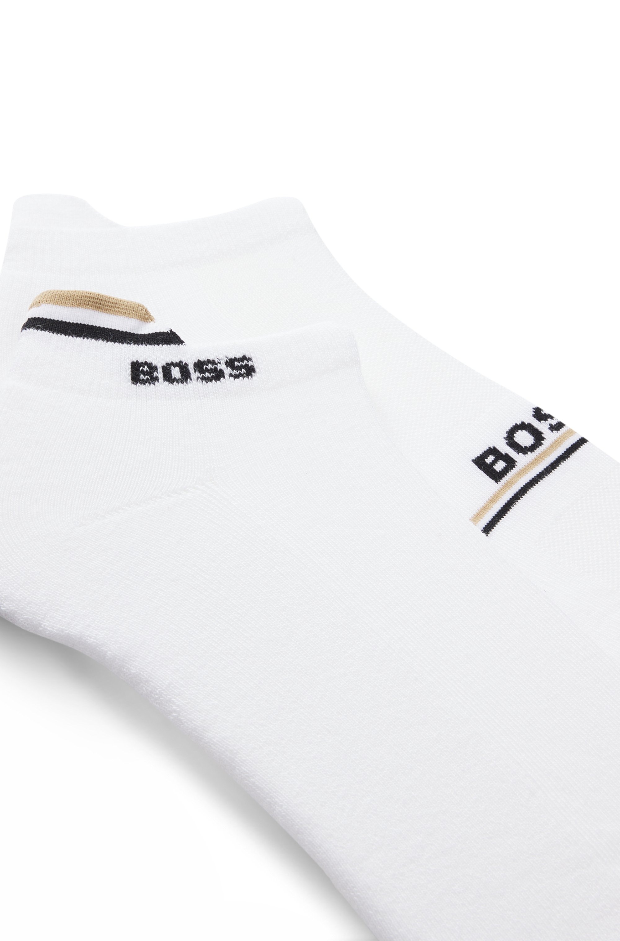BOSS Kurzsocken »2P AS Iconic Loop CC« 2 Paar tlg. mit Signature-Streifen und Logo-Details