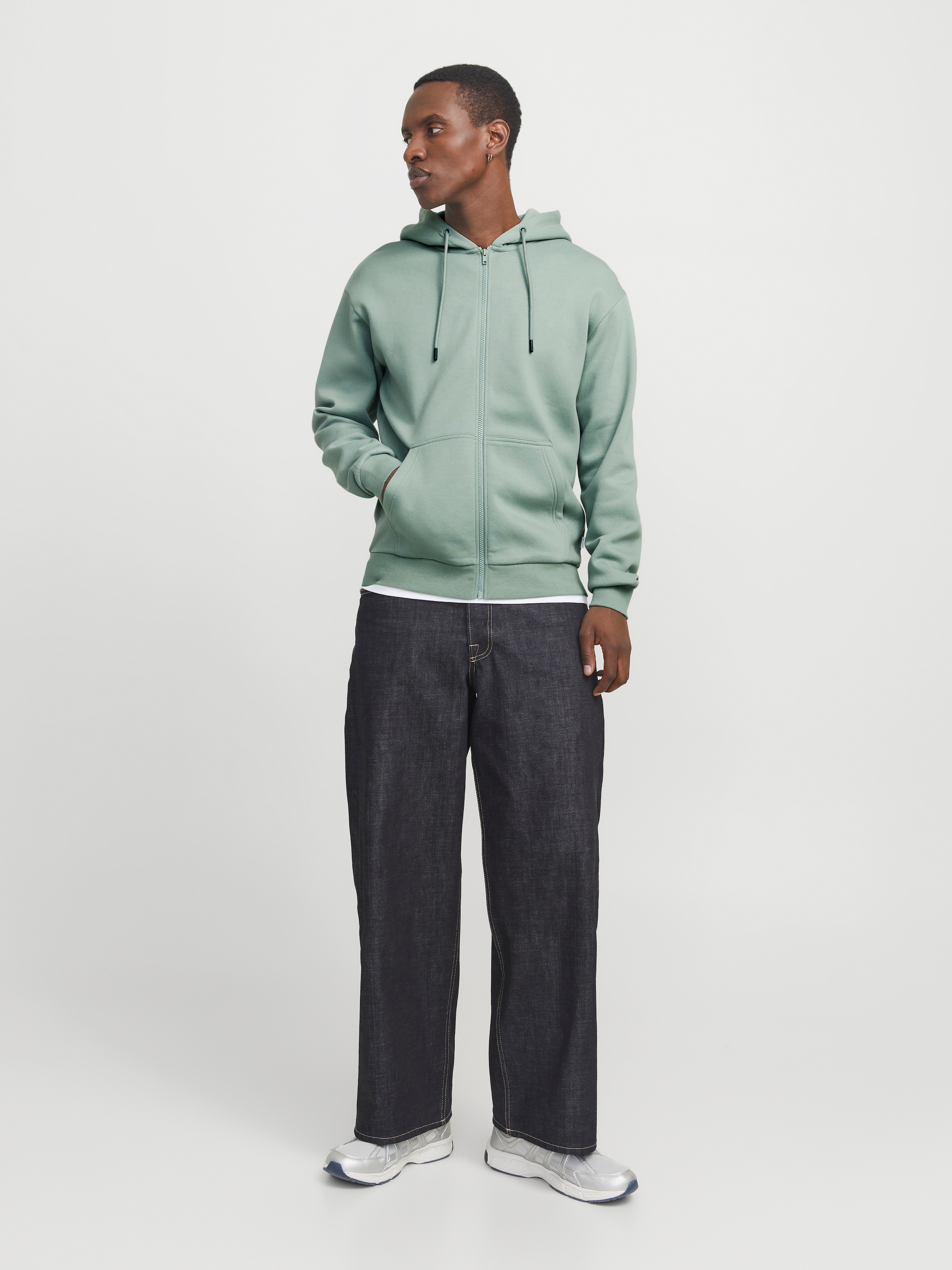Jack & Jones Kapuzensweatjacke »JJEBRADLEY SWEAT ZIP HOOD NOOS«, mit Kapuze