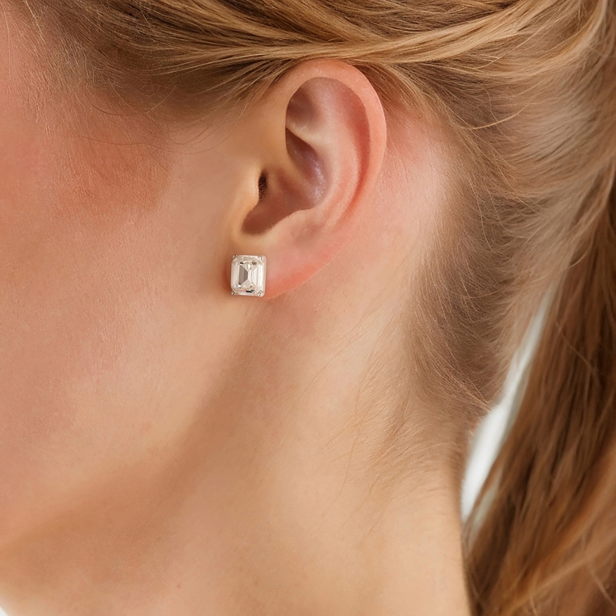 Yokoamii Paar Ohrstecker »Set: Y525« mit Glas