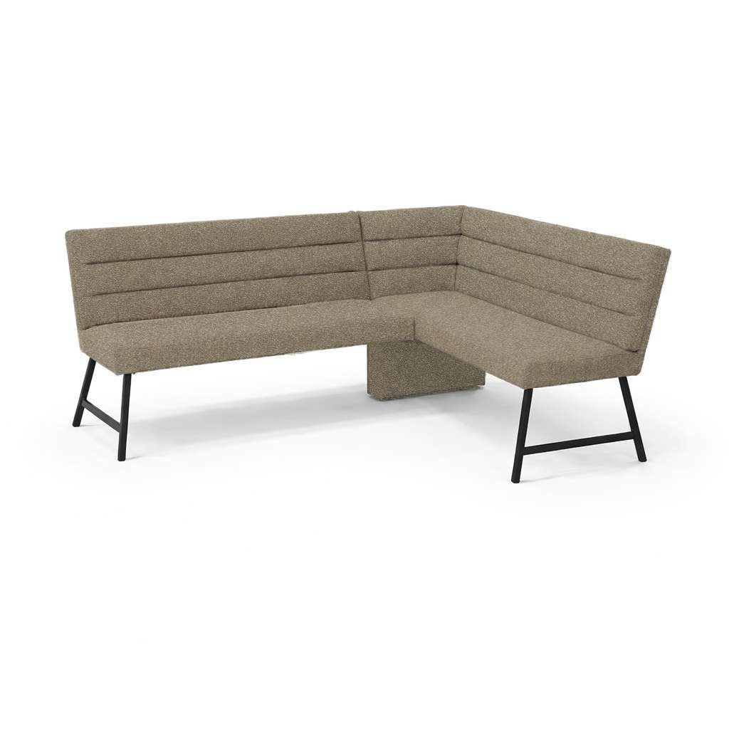 OTTO home Eckbank »Oregon Küchenbank, Polsterbank, Esszimmerbank, 177x140 cm« Moderne Bank und  Farben, Sitzplatzanzahl: 4/5, Frei in Raum stellbar