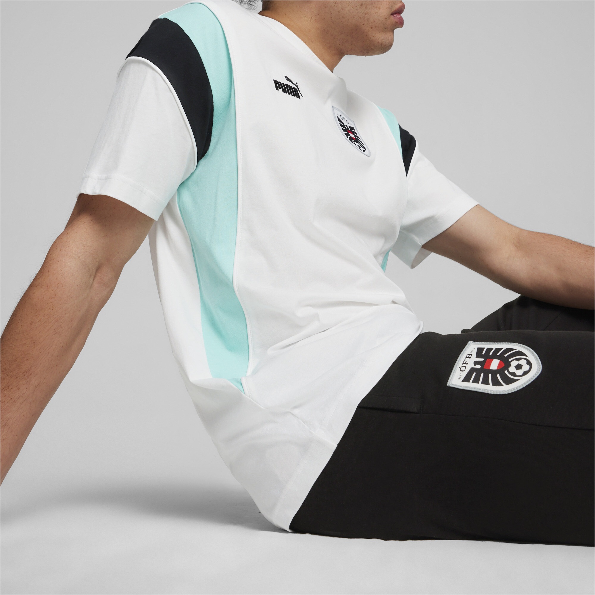 PUMA T-Shirt »Österreich FtblArchive T-Shirt Herren«