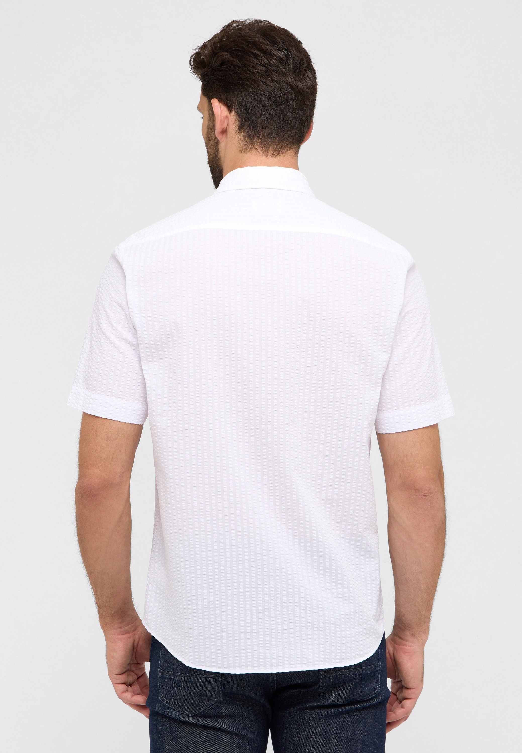 Eterna Kurzarmhemd "MODERN FIT", EASY IRON (bügelleicht) günstig online kaufen
