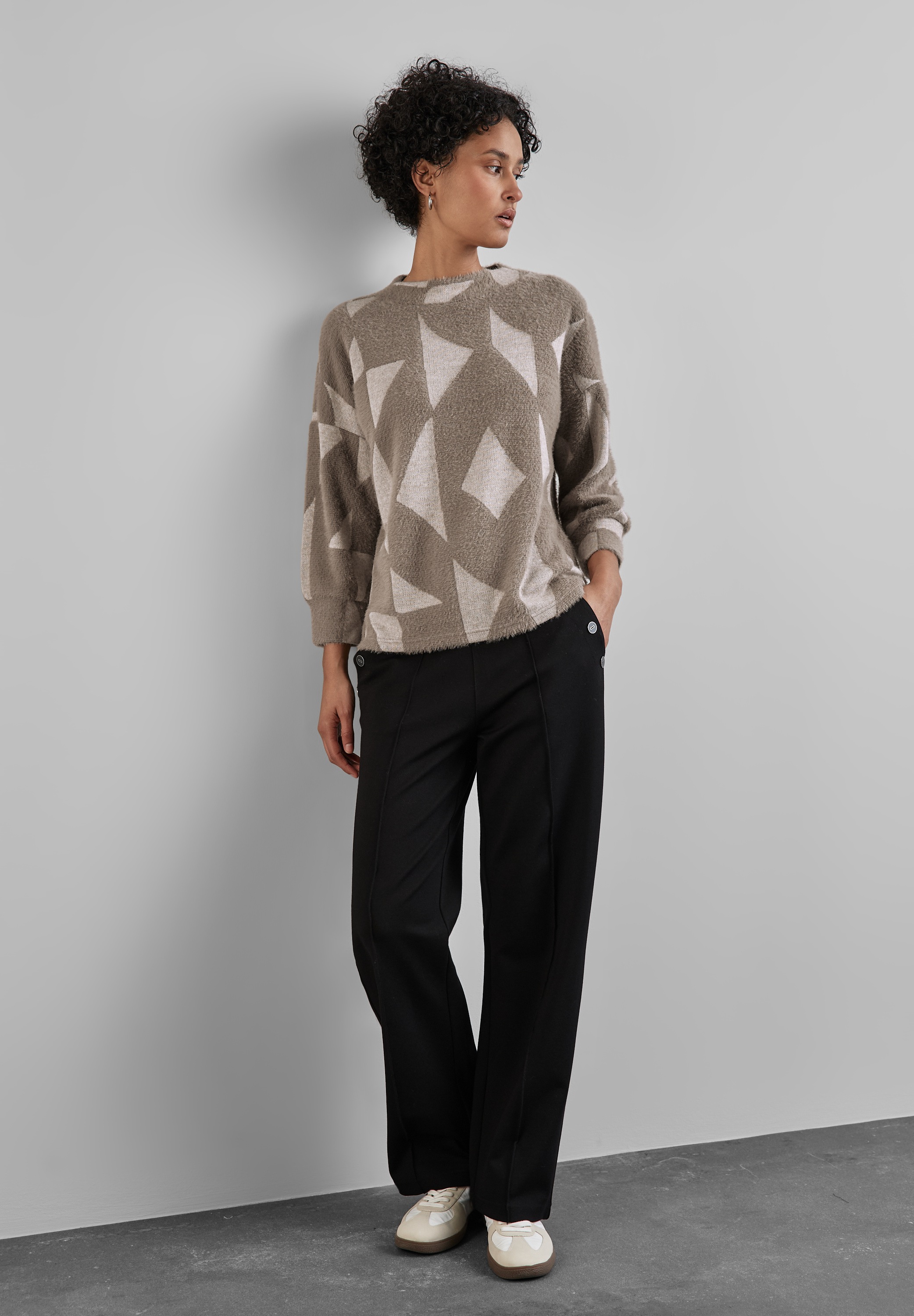 STREET ONE Print-Shirt, mit 3/4 Ärmeln