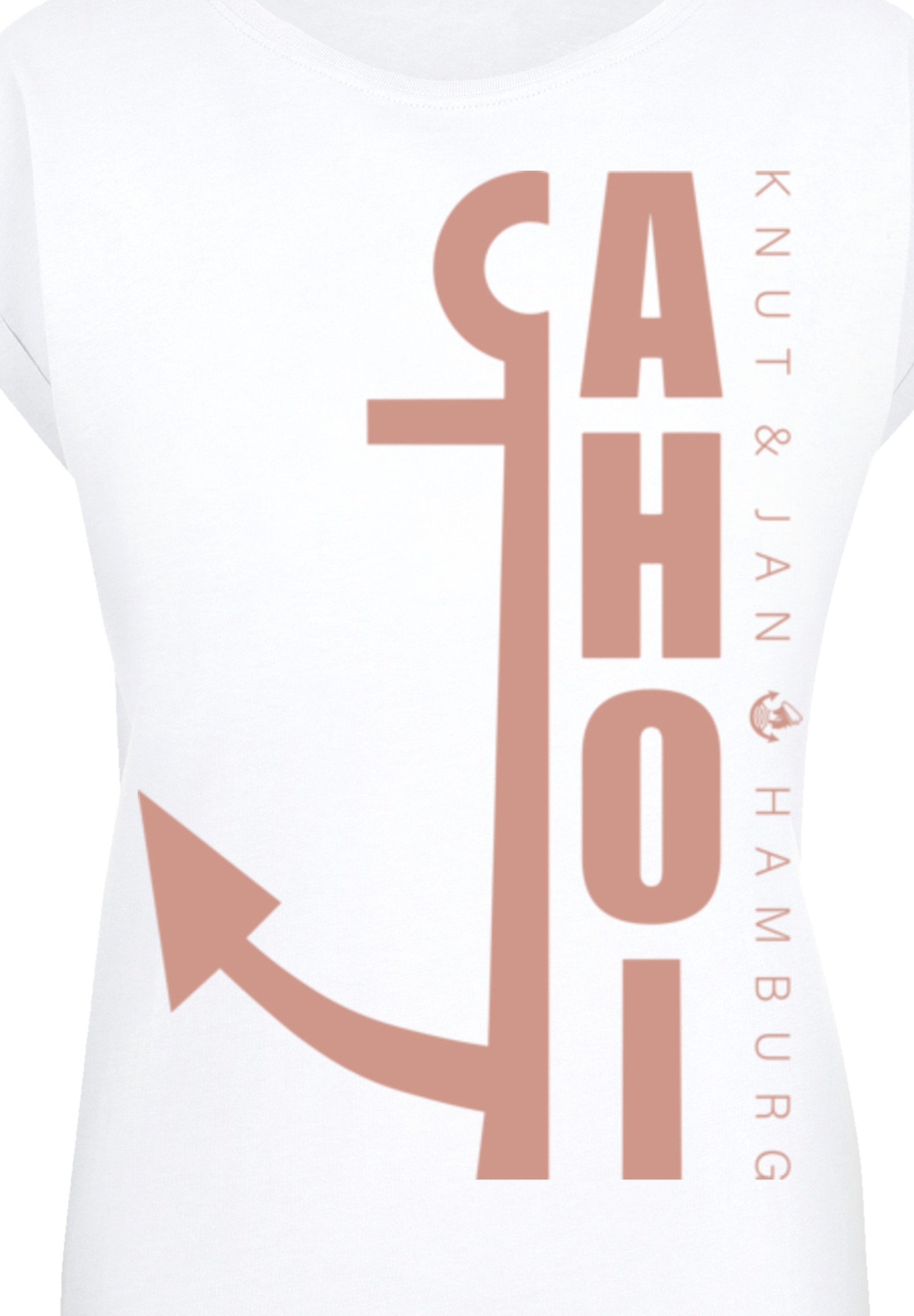 Thumbnail - F4NT4STIC T-Shirt "PLUS SIZE Ahoi Anker" Print