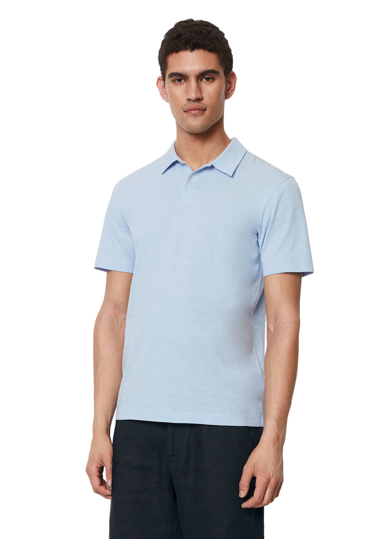 Poloshirt »in softer Slub-Jersey-Qualität«