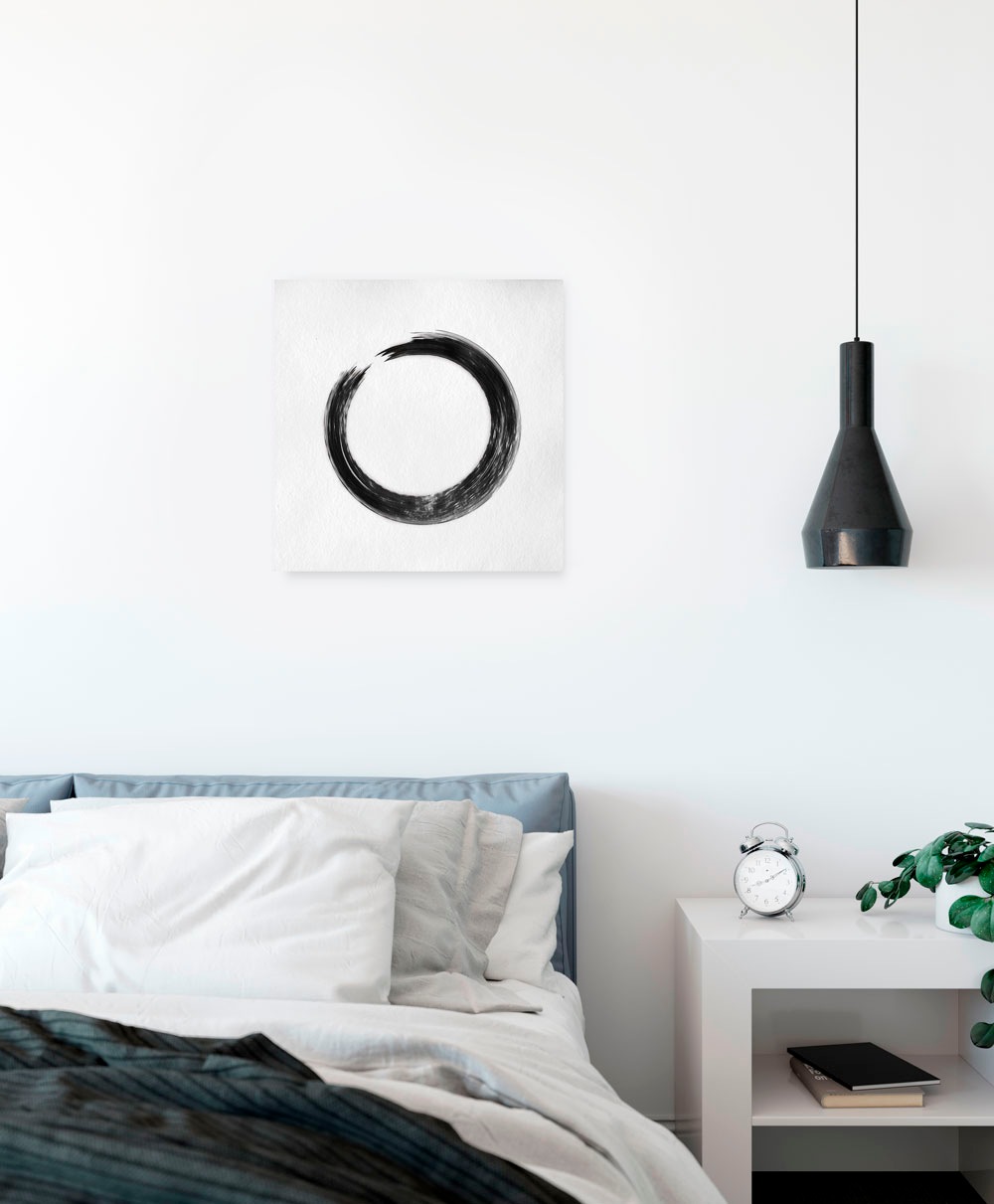 Komar Leinwandbild "Circular - Größe 40 x 40 cm" Natur 1 Stk. tlg. Keilrahm günstig online kaufen