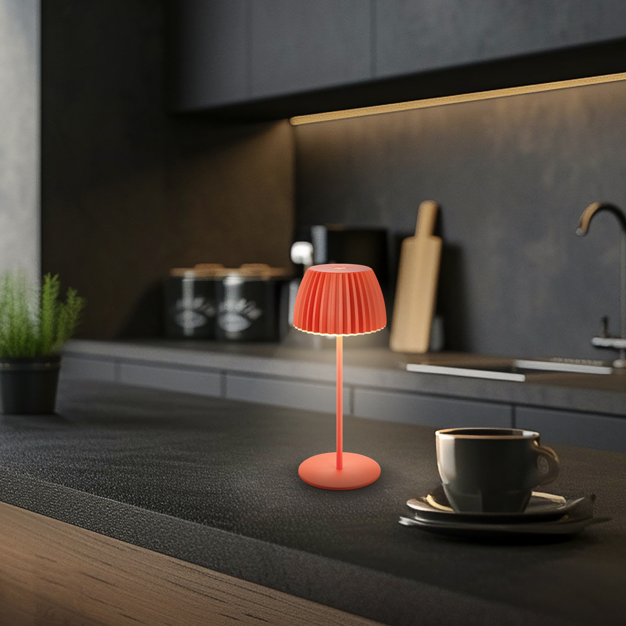 Briloner Leuchten LED Tischleuchte »Akku LED Tischleuchte«, Leuchtmittel LED-Modul | LED fest integriert