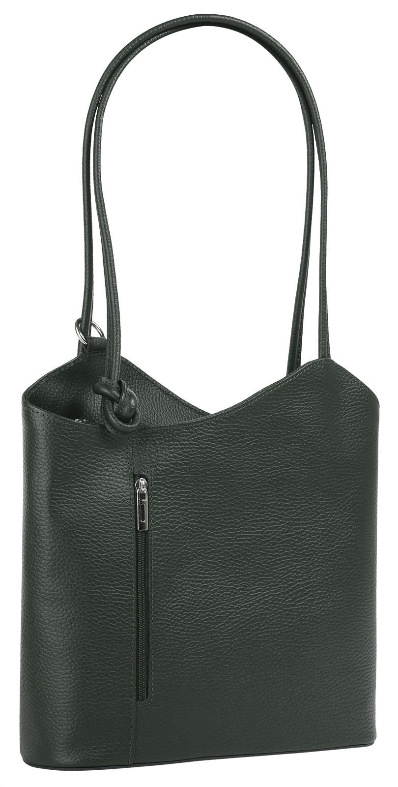 Cluty Cityrucksack, echt Leder, Made in Italy