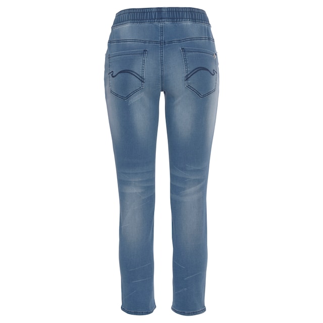 BAUR in KangaROOS mit Jogg JOGG-DENIM«, kaufen | Denim-Optik »7/8 Pants Bündchen elastischem