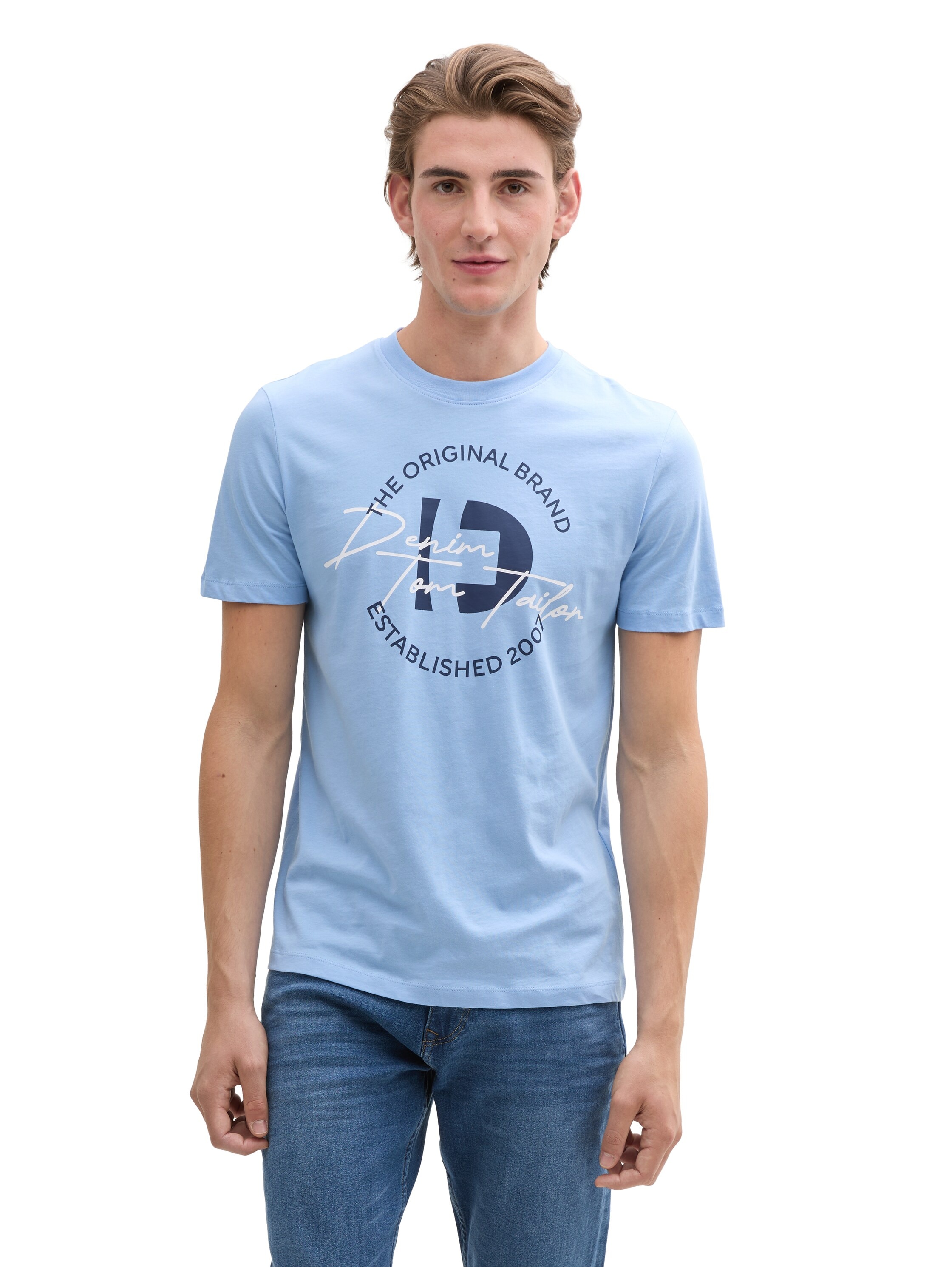 TOM TAILOR Denim T-Shirt, mit Frontprint