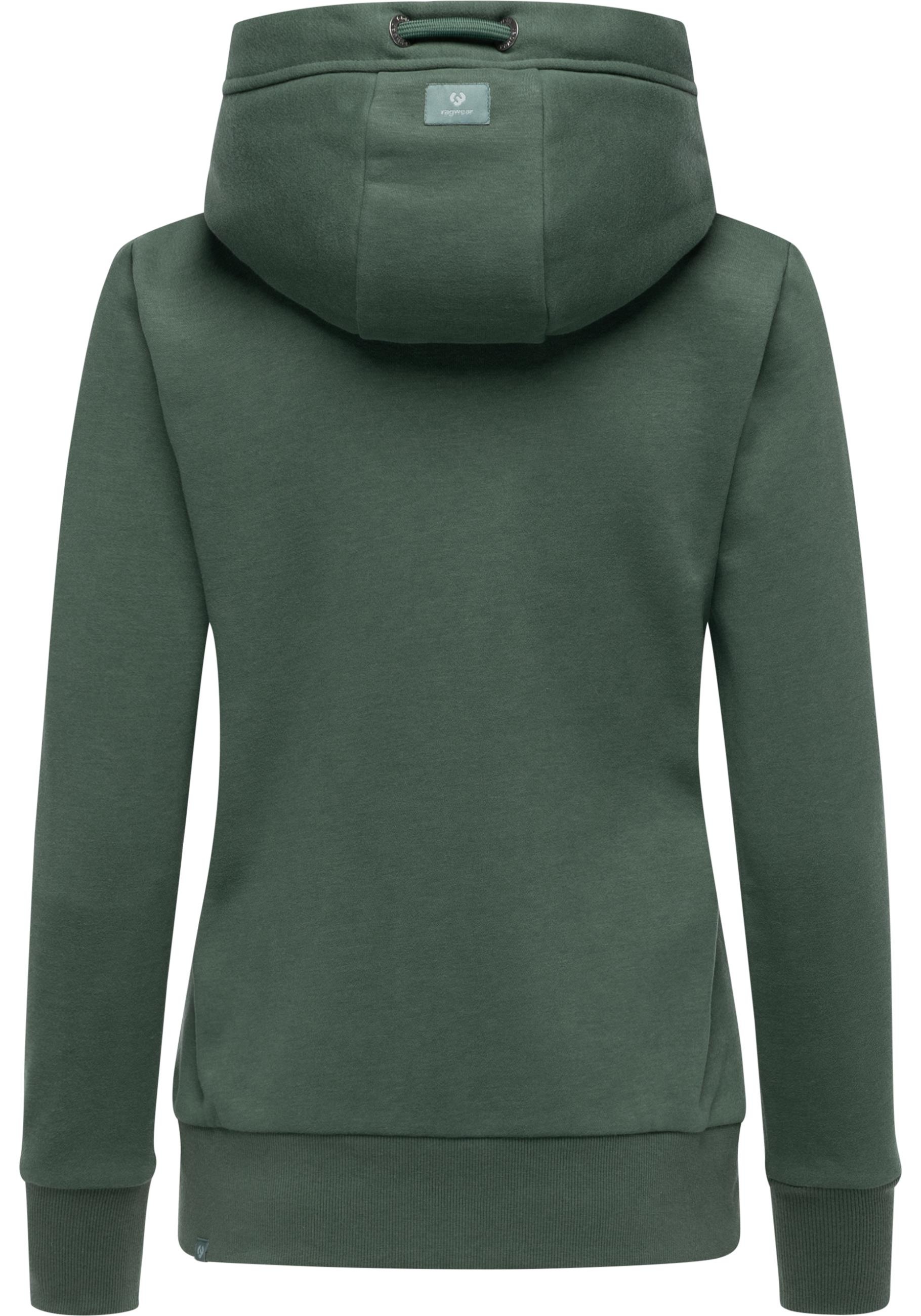 Ragwear Kapuzensweatjacke »Neskia Zip«, Weiche Sweatjacke mit Kapuze