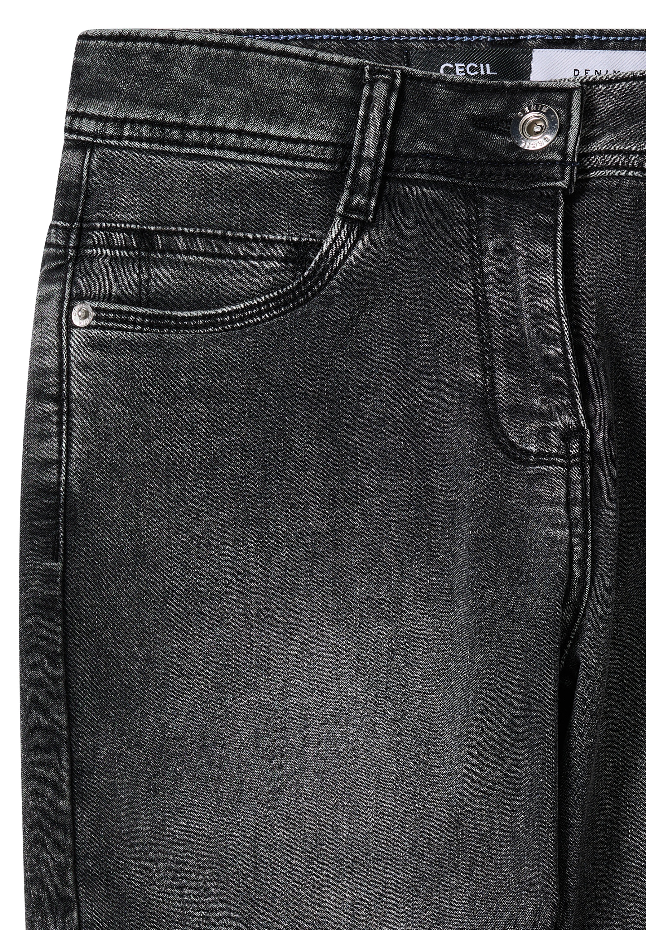 Cecil Comfort-fit-Jeans Middle Waist