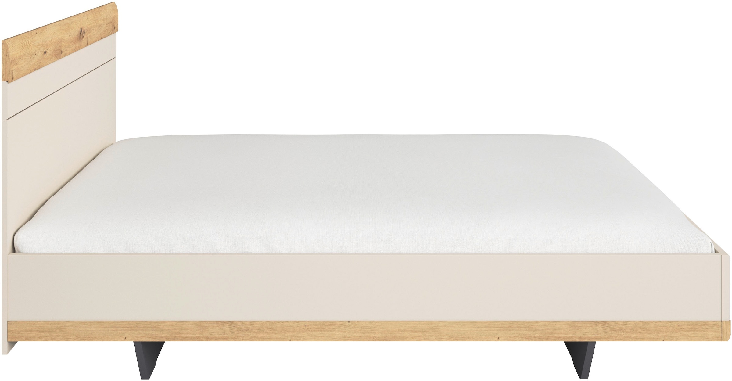 rauch Futonbett »Bett Doppelbett Holzbett SAJO«, mit Farb-Absetzungen in komfortabler Sitzhöhe MADE IN GERMANY
