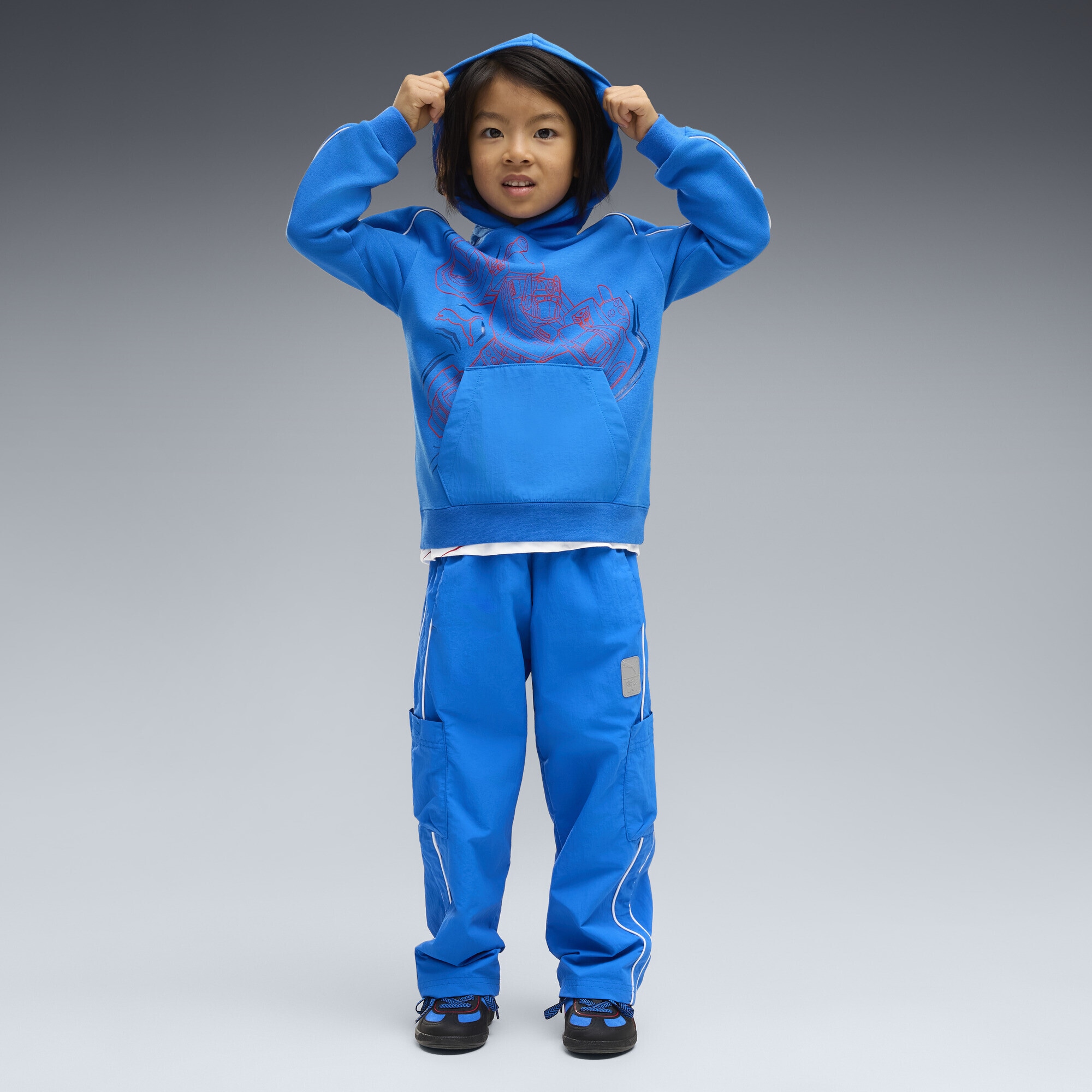 PUMA Kapuzenpullover »PUMA x TRANSFORMERS T7 Relaxed Graphic Hoodie Jungen«