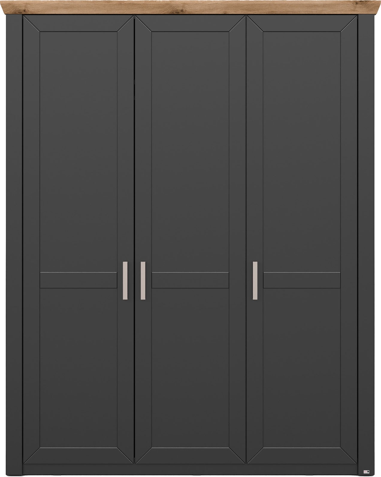 Thumbnail - set one by Musterring Kleiderschrank "York Schlafen" 1 Stk. tlg. mit Holztüren und Kranz in Eiche, versch. Breiten, Höhe...