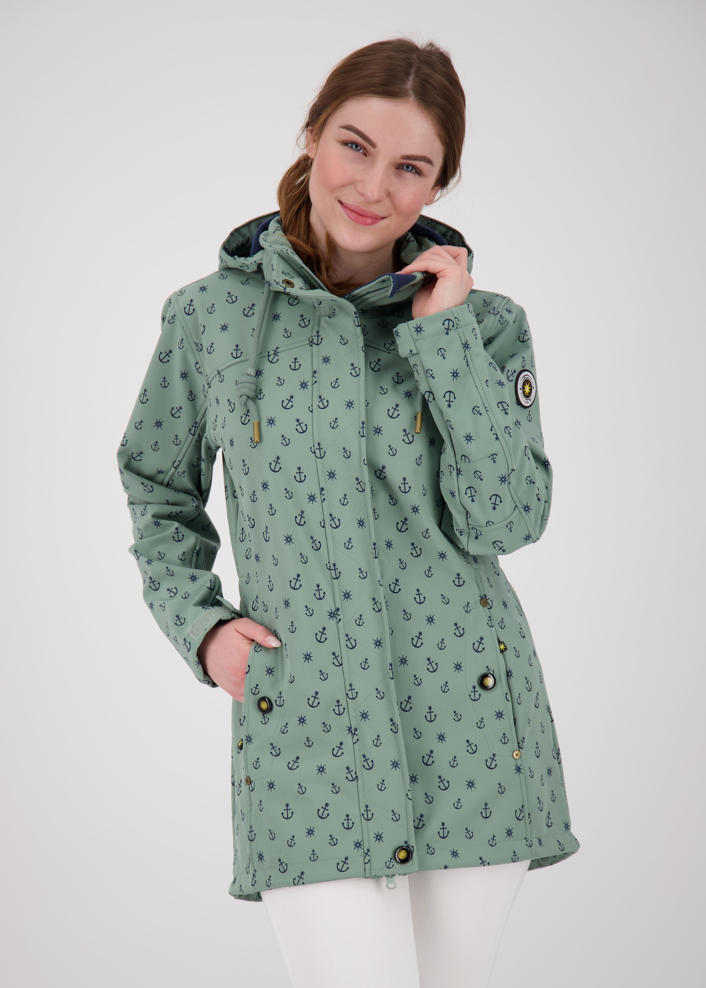 ankerglut Softshelljacke "ANKERGLUTLEUCHTEN", auch in Großen Größen erhältl günstig online kaufen
