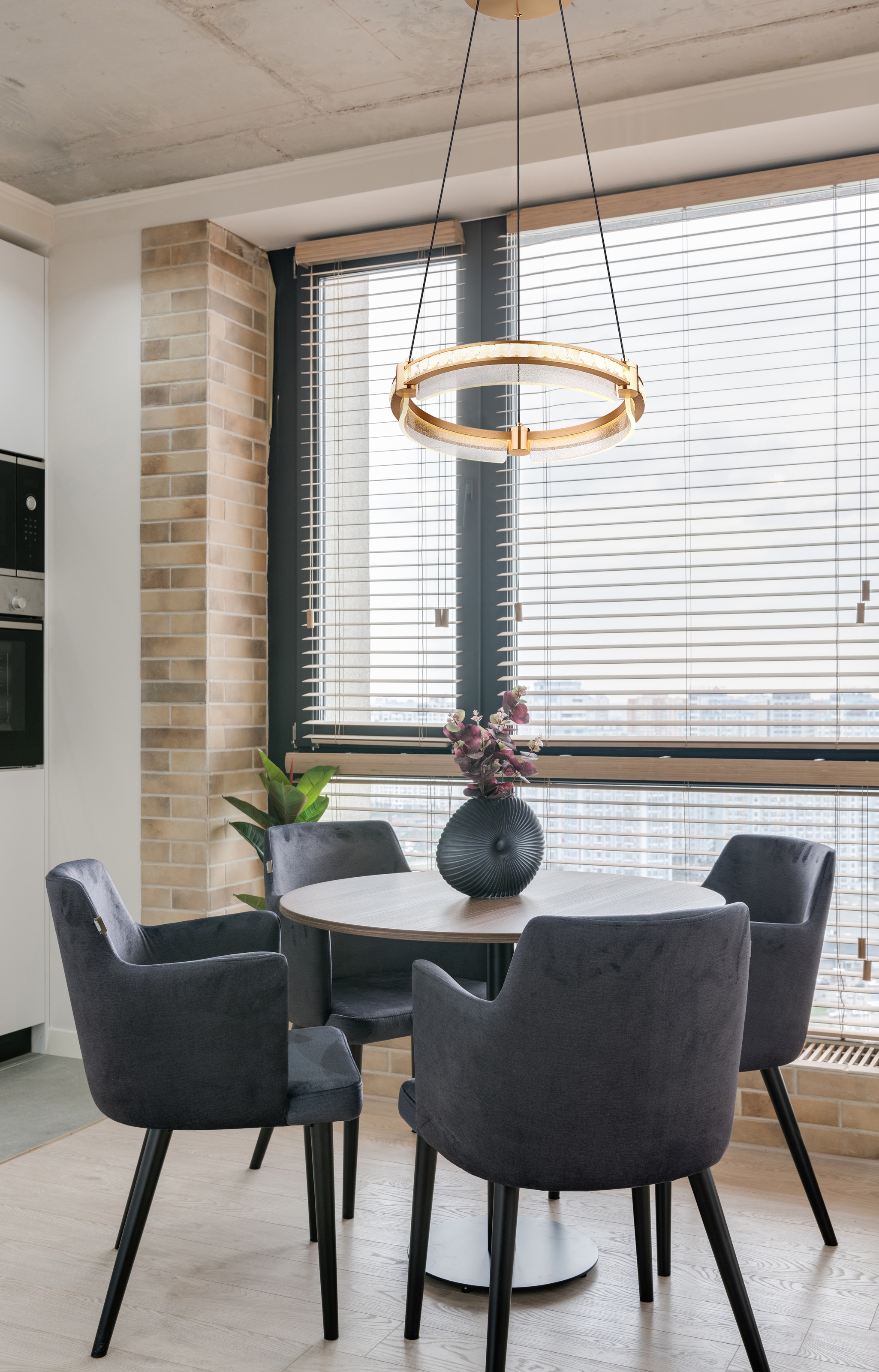 GLOBO LIGHTING Hängeleuchte »BLONDIE« LED-Modul 1 Stk. Hängeleuchte Gold, Kristalle/Acryl klar, dimmbar, LED 36W