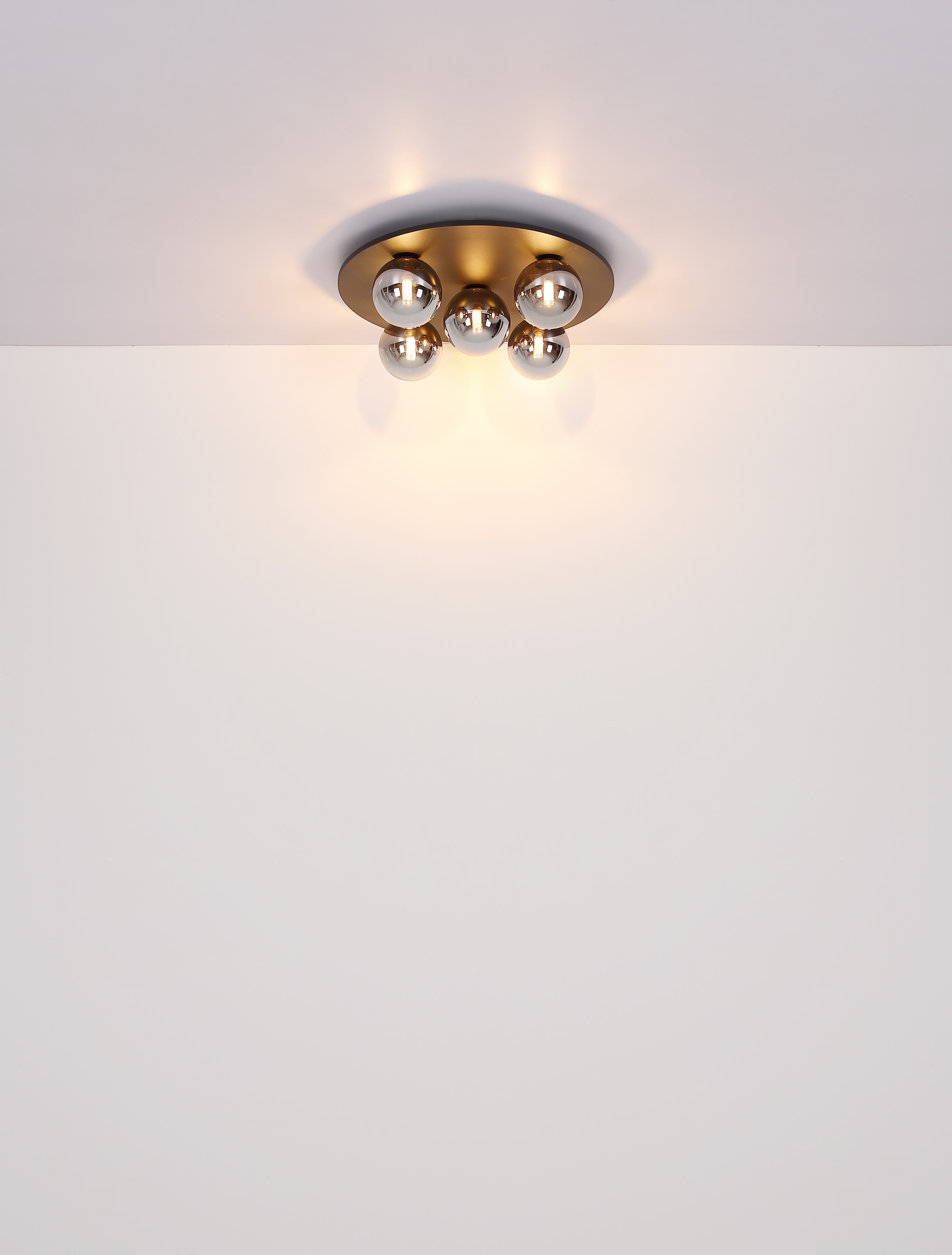 GLOBO LIGHTING Deckenleuchte »RIHA«, Leuchtmittel G9 | Leuchtmittel wechselbar, Deckenlampe/rund/Wohnzimmer/Schlafzimmer/modern