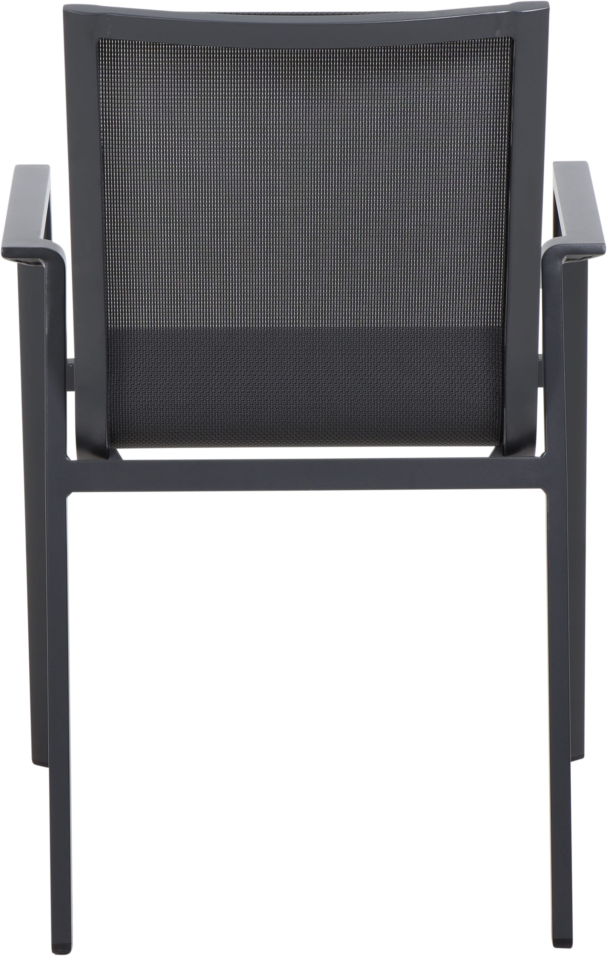 Siena Garden Gartensessel »RENO Stapelsessel« Gestell aus Aluminium, Ranotex® Bezug