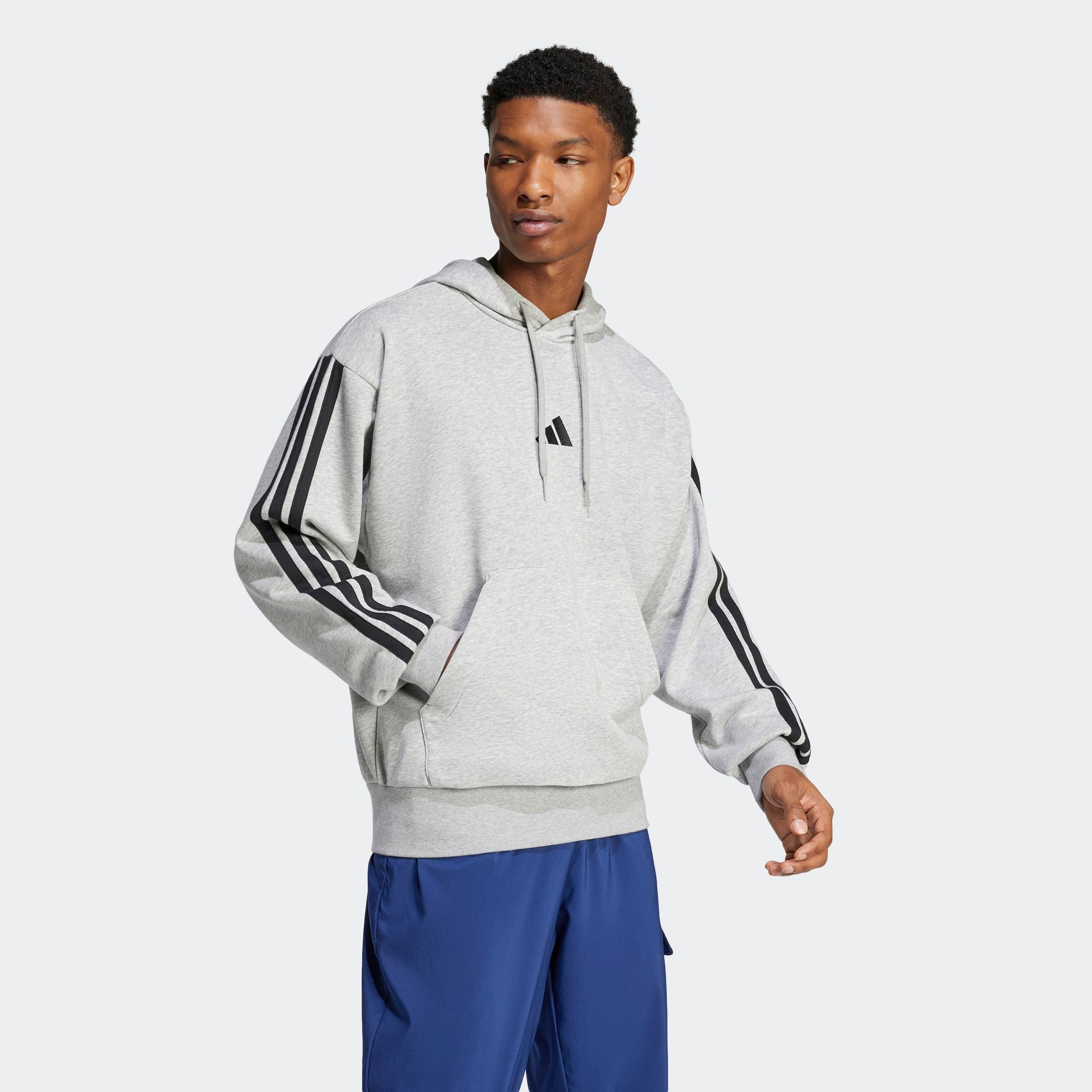 adidas Sportswear "ESSENTIALS 3-STREIFEN FRENCH TERRY HOODIE"
