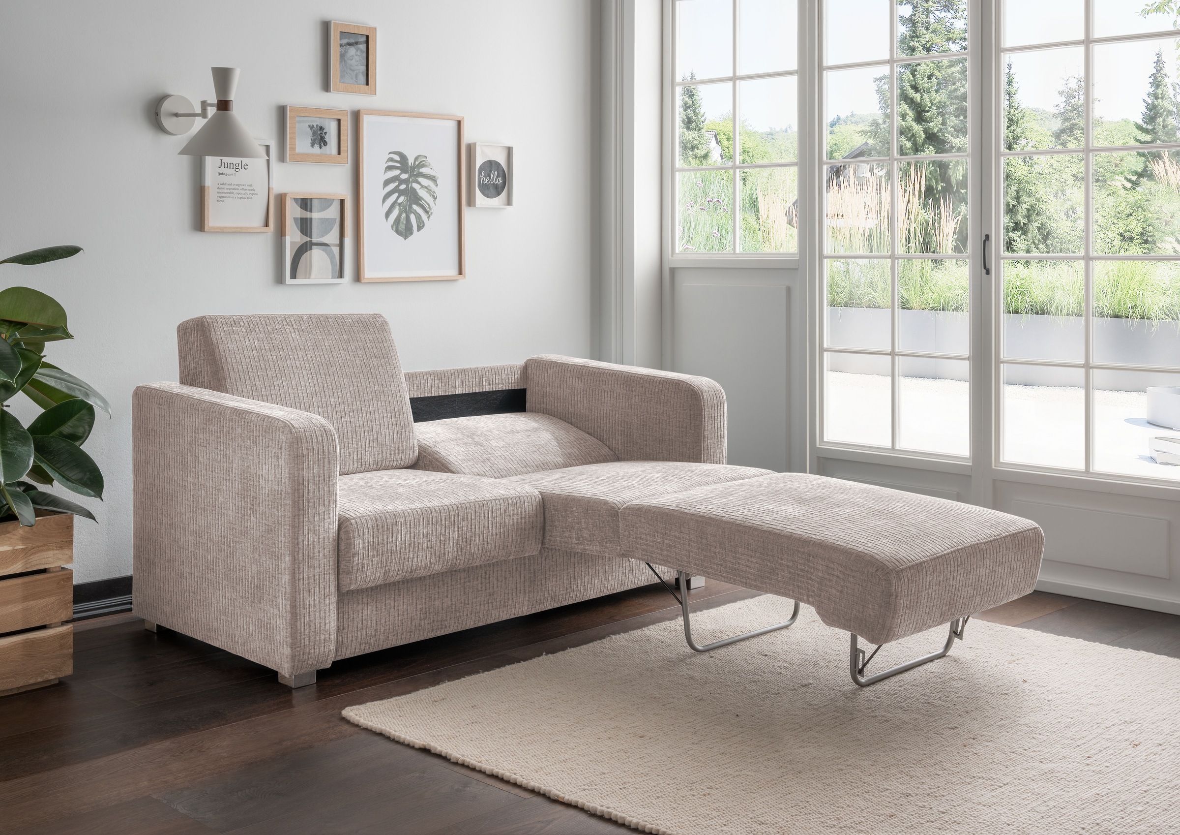 INOSIGN Schlafsofa "Mia Problemlöser Sofa, Einzelauszug, Bettsofa, zeitlos günstig online kaufen