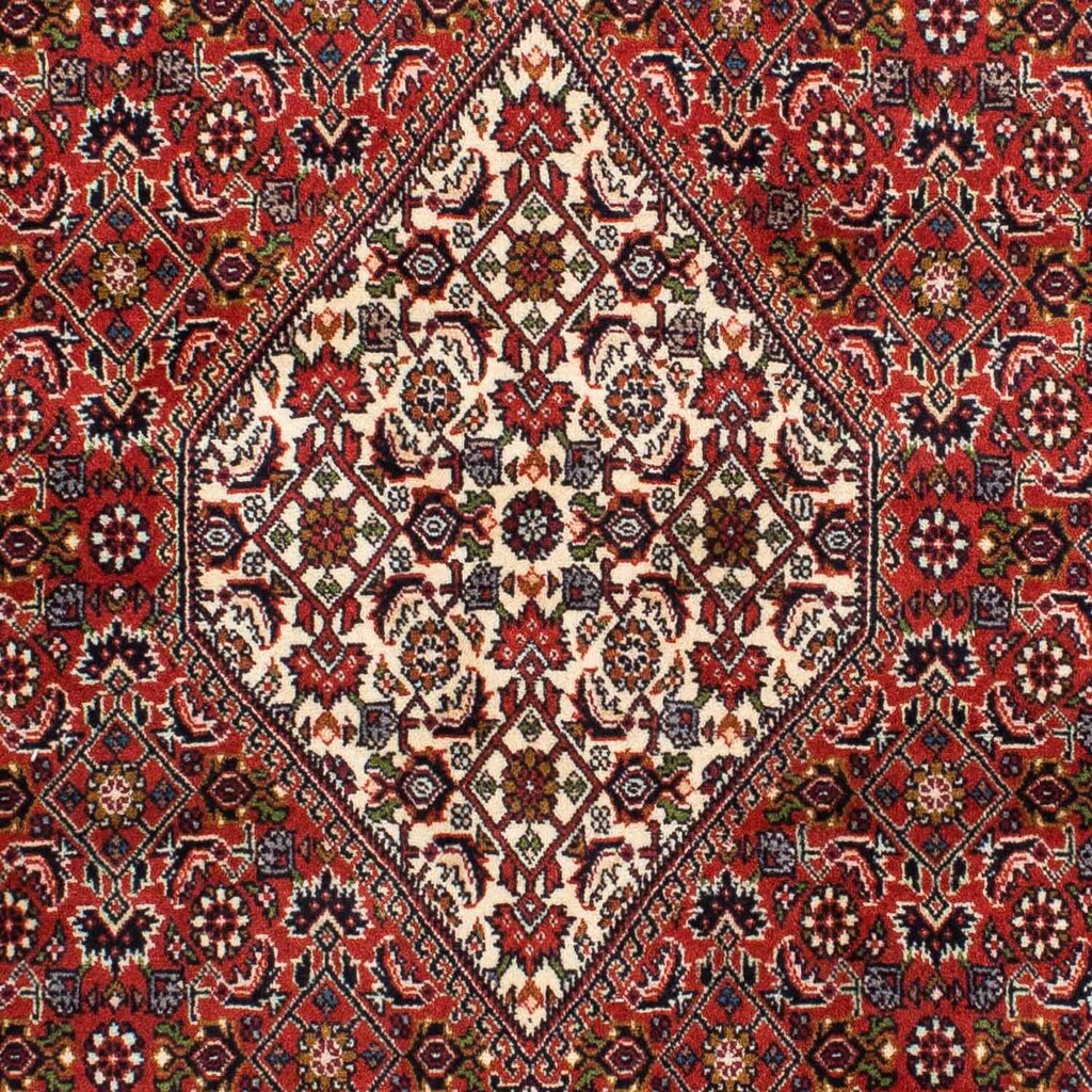 morgenland Wollteppich »Bidjar Medaillon Rosso 220 x 141 cm«, rechteckig, Unikat mit Zertifikat