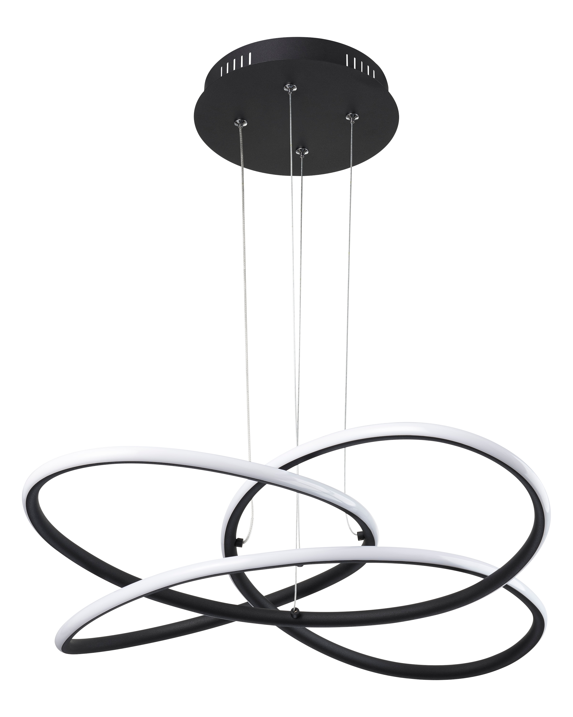 GLOBO LIGHTING LED Pendelleuchte »PANDA«, Leuchtmittel LED-Modul | LED fest integriert, Hängelampe/Hängeleuchte/Wohnzimmer/Esstisch/elegant