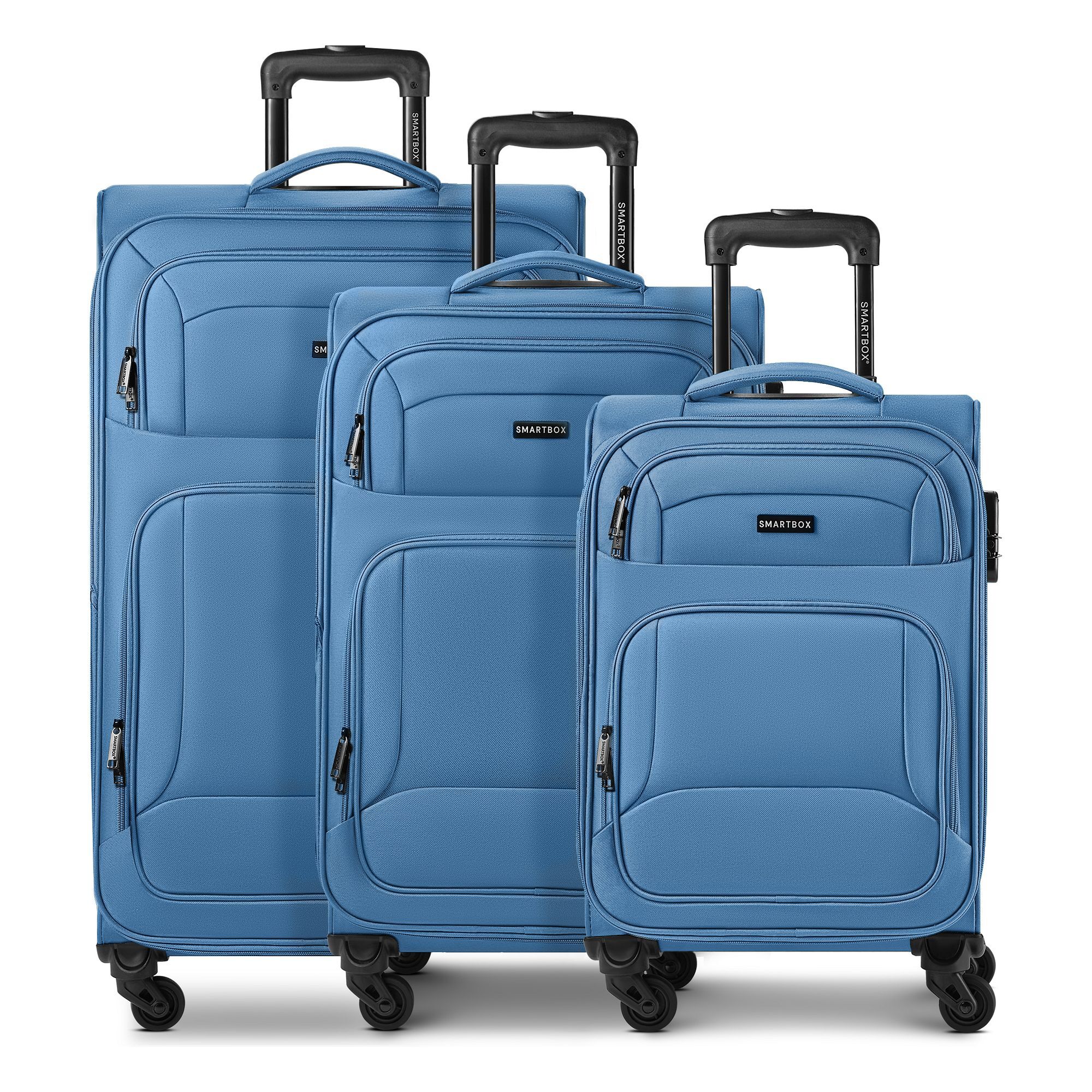 Smartbox Kofferset "Edition 04 4 Rollen Kofferset 3-teilig mit Dehnfalte"