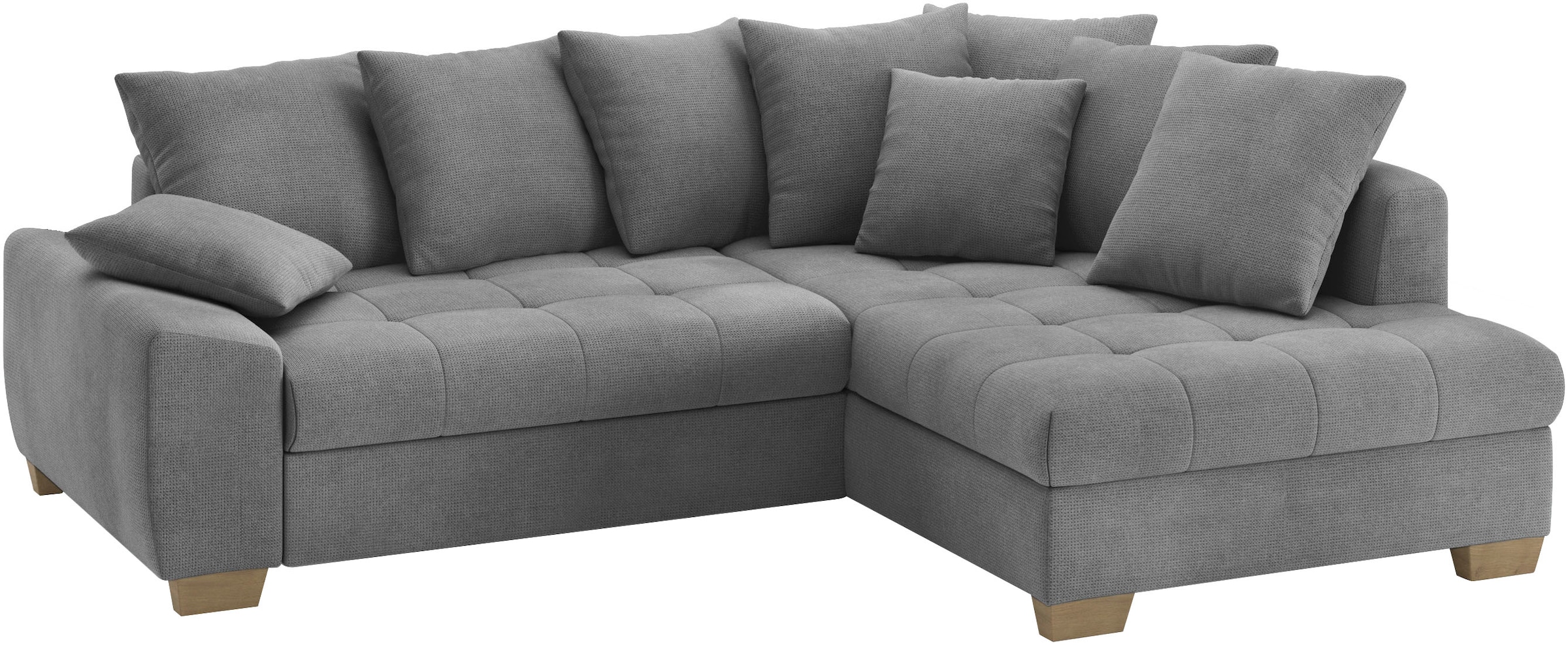 Mr. Couch Ecksofa "Nikita II, L-Form", Wahlweise mit Bettfunktion, Bettkast günstig online kaufen